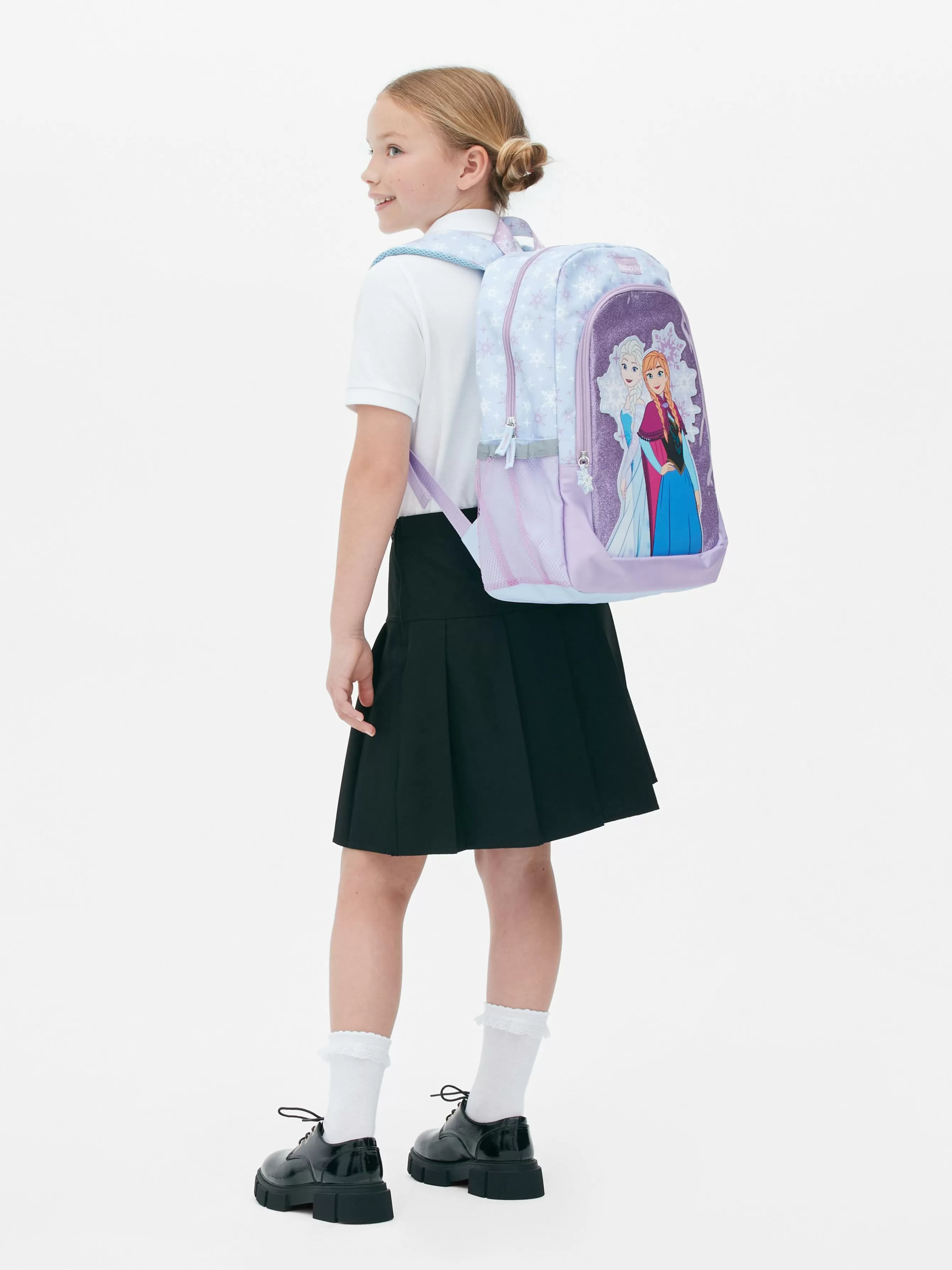 Primark Mochila Escolar Com Brilho Disney Frozen