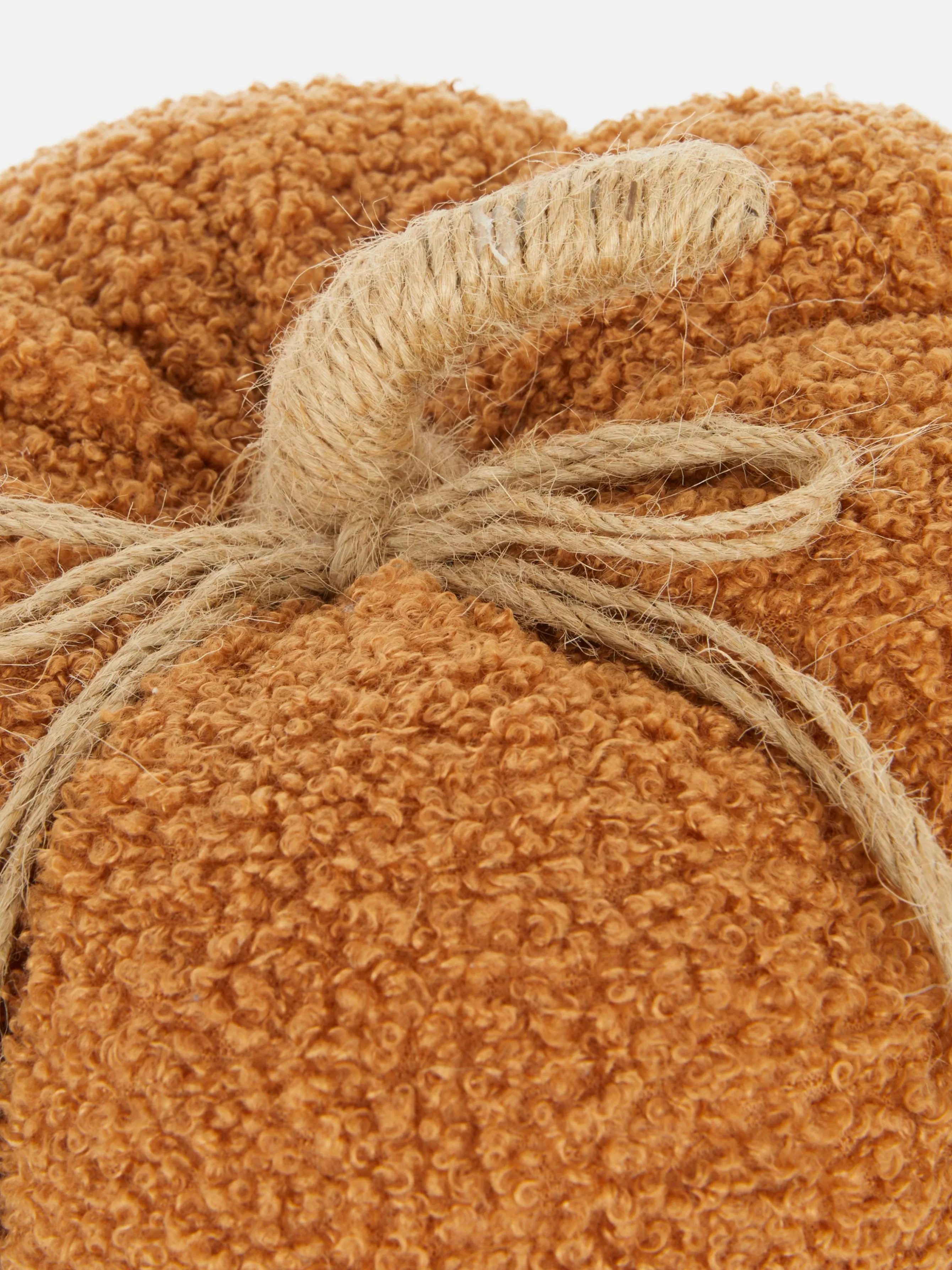 Primark Ornamento Abóbora Bouclé Grande