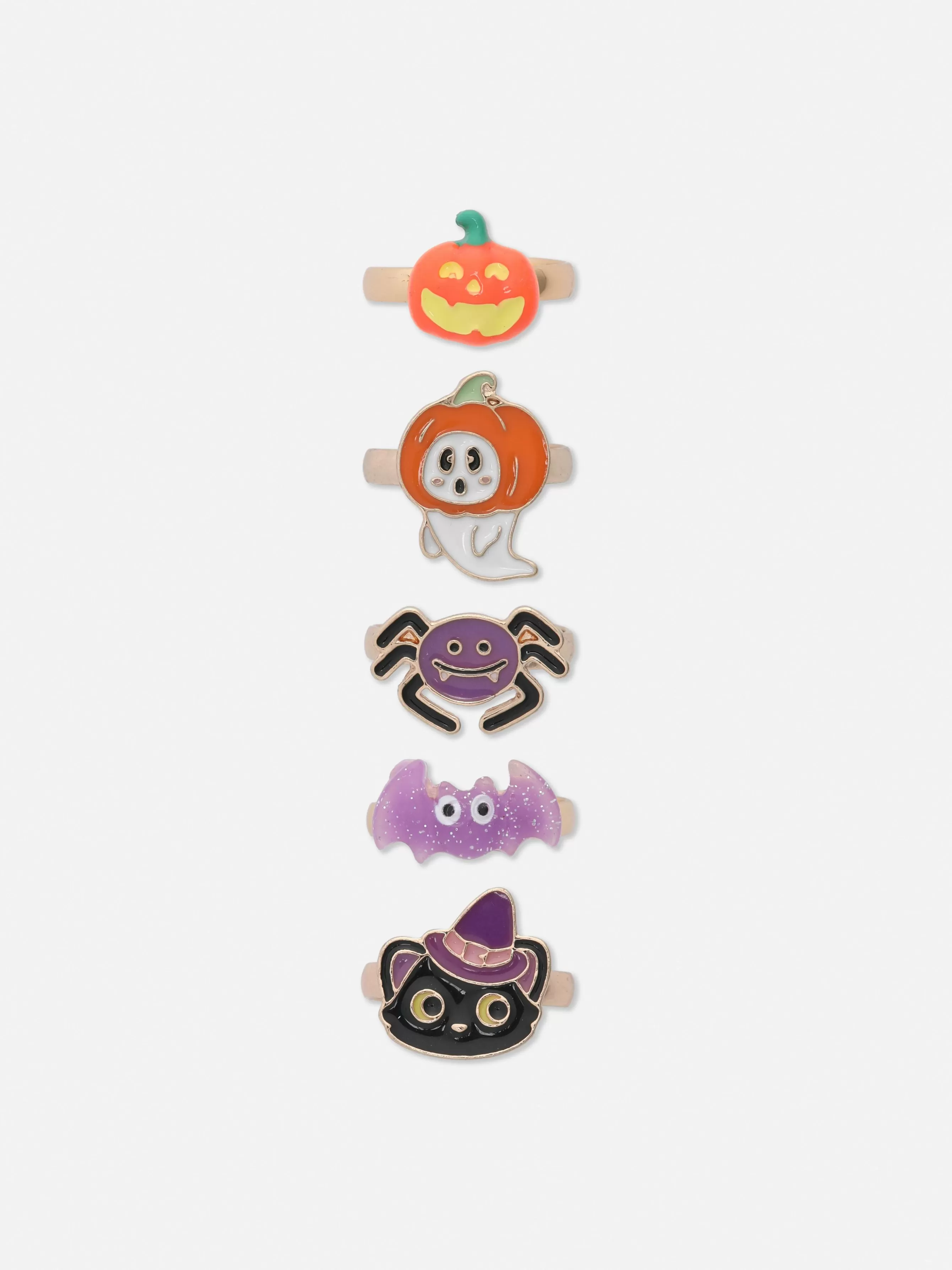 Primark Pack 5 Anéis Luminescentes Halloween