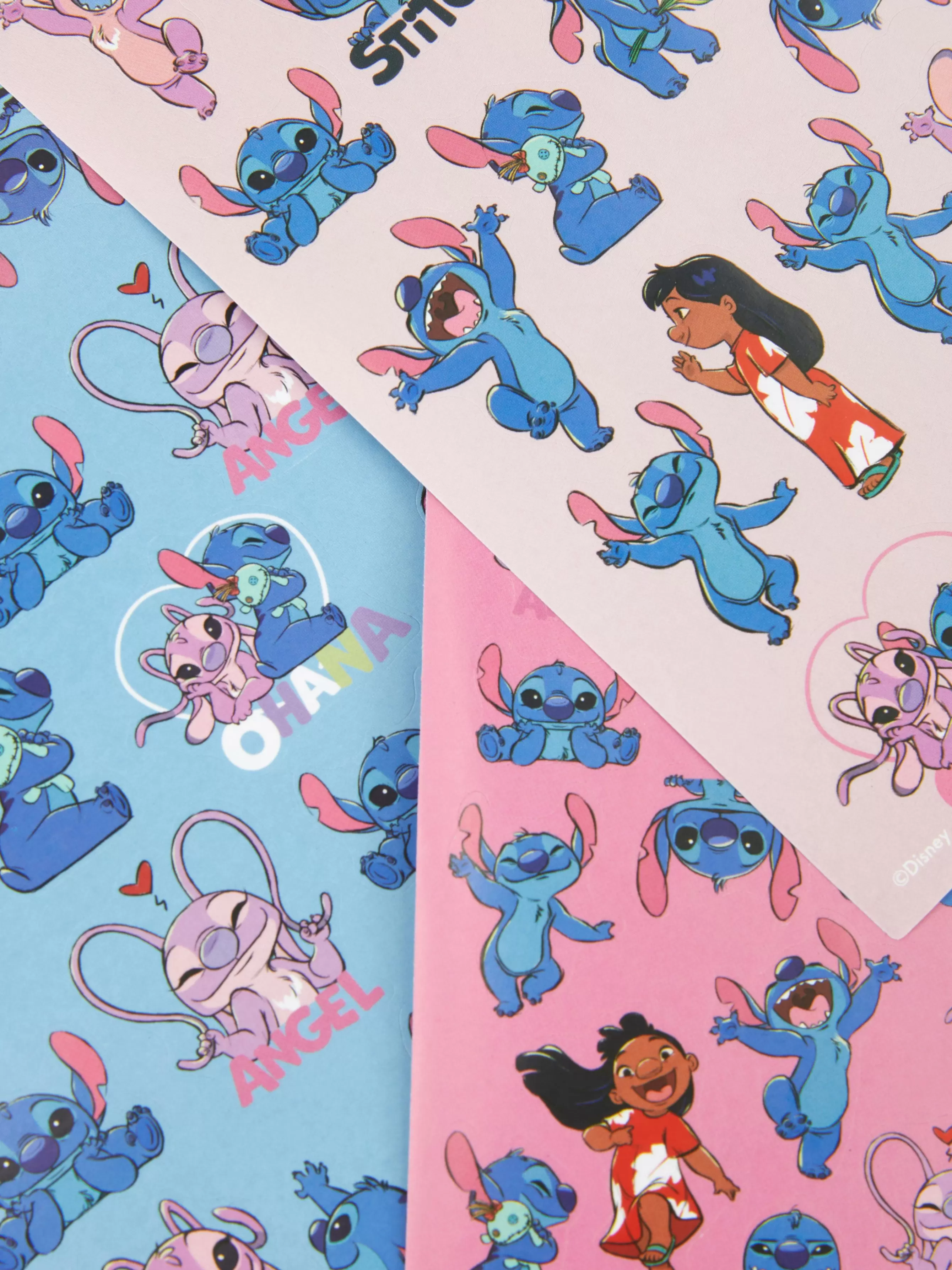 Primark Pack 500 Autocolantes Disney Stitch