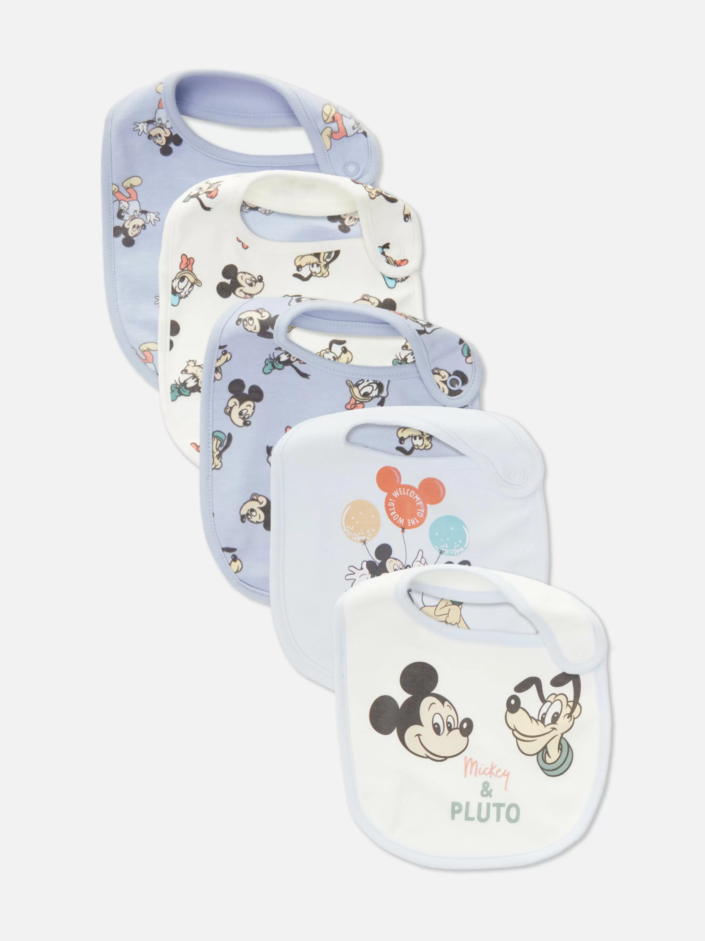 Primark Pack 5 Babetes Disney Mickey Mouse & Friends