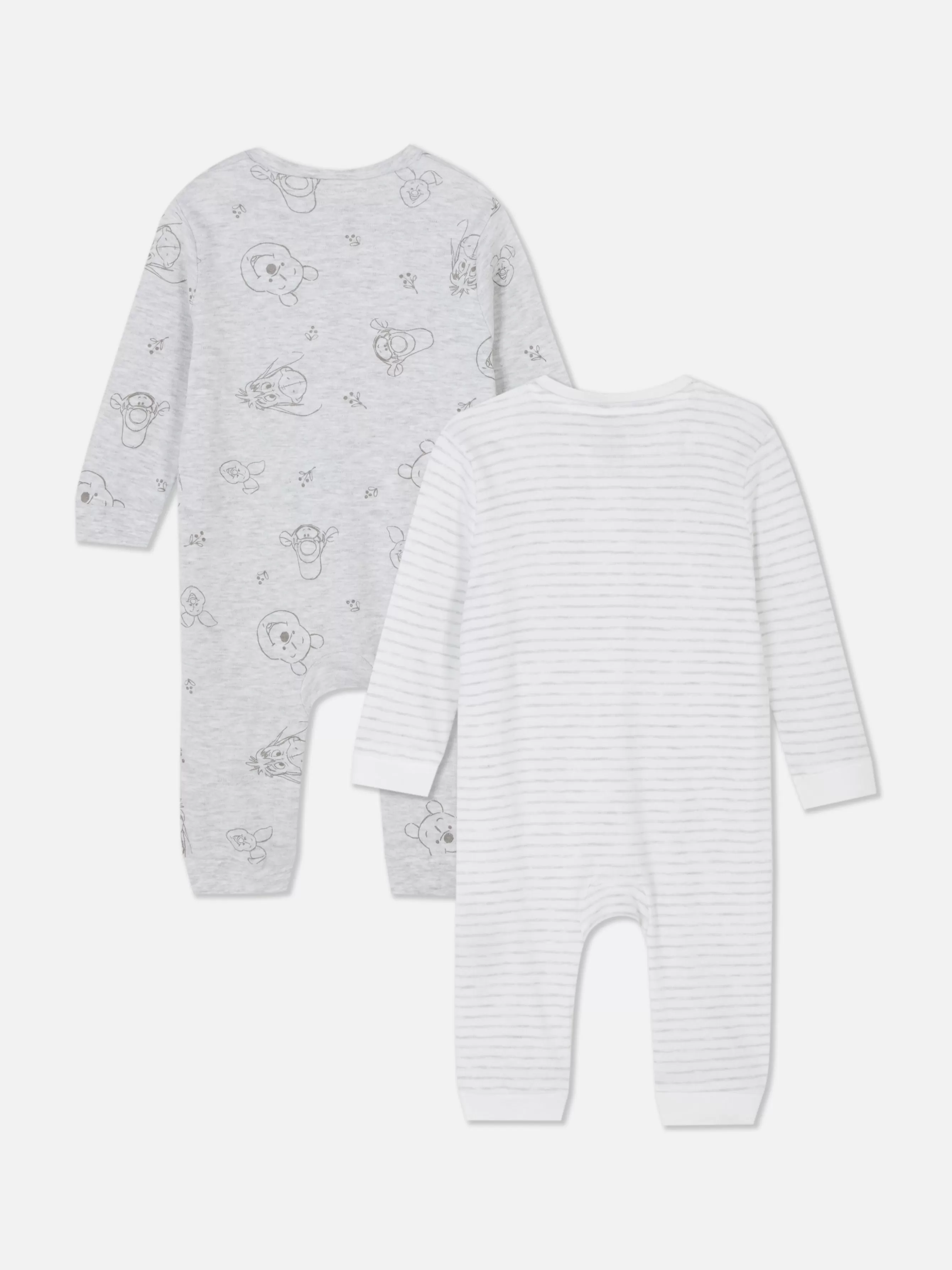 Primark Pack 2 Babygrows Disney Winnie The Pooh