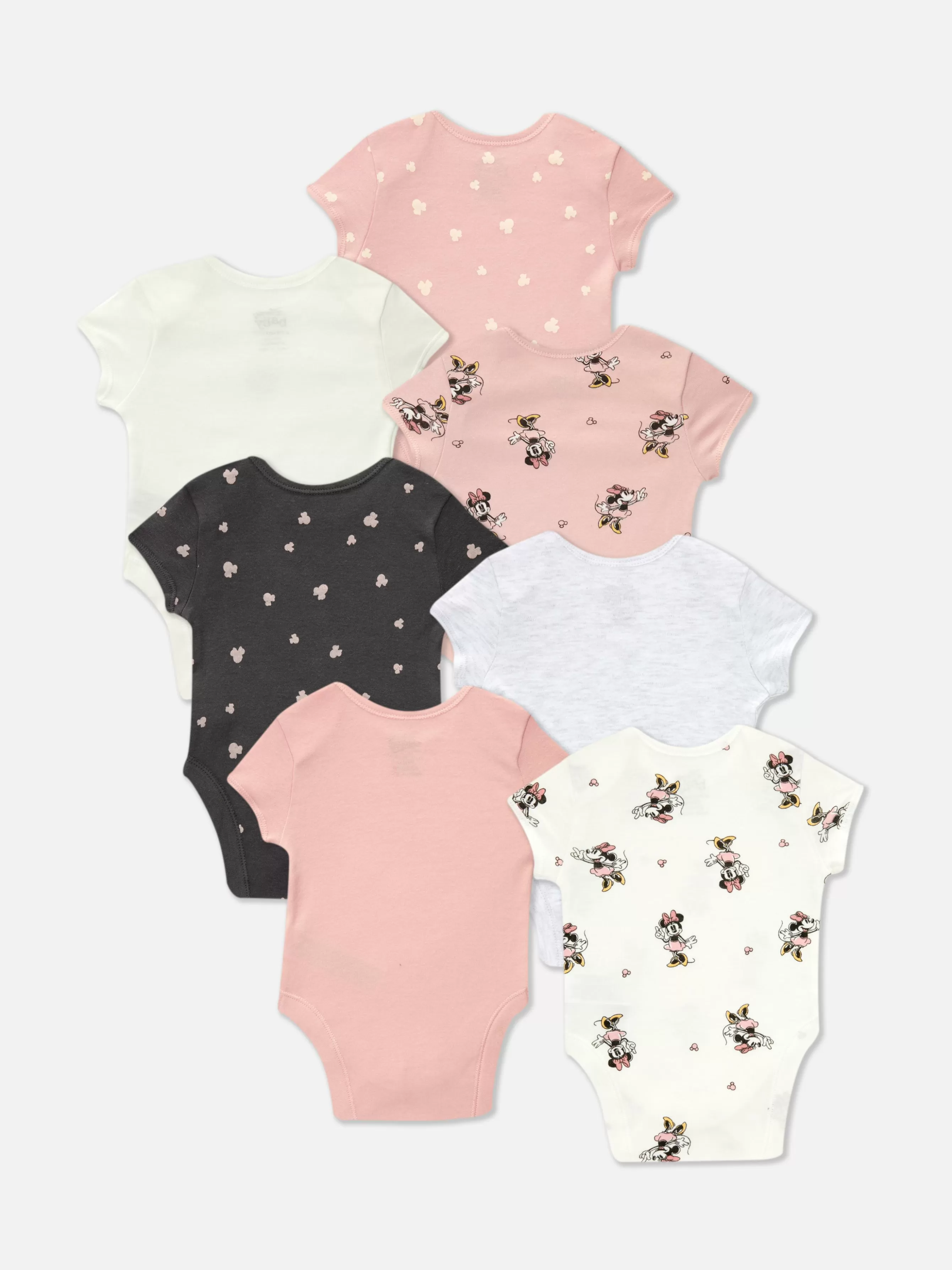 Primark Pack 7 Bodies Estampados Disney Minnie