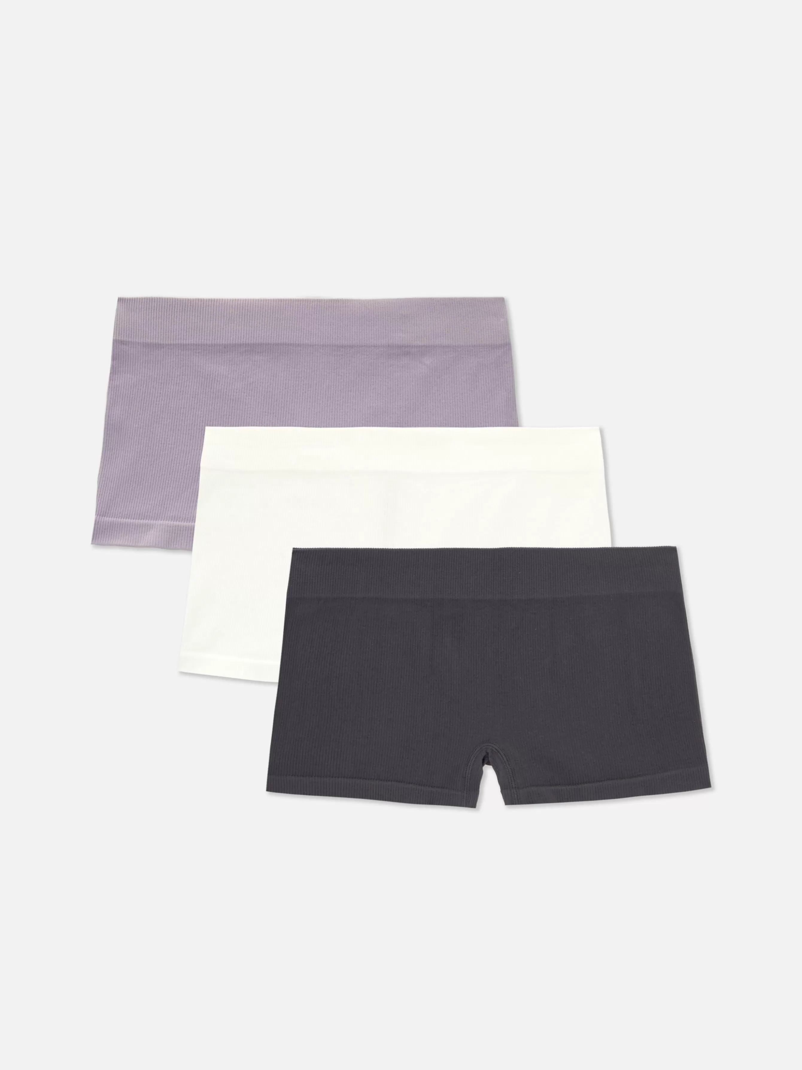 MULHER Primark Pack 3 Boxers Boyshort S/ Costuras