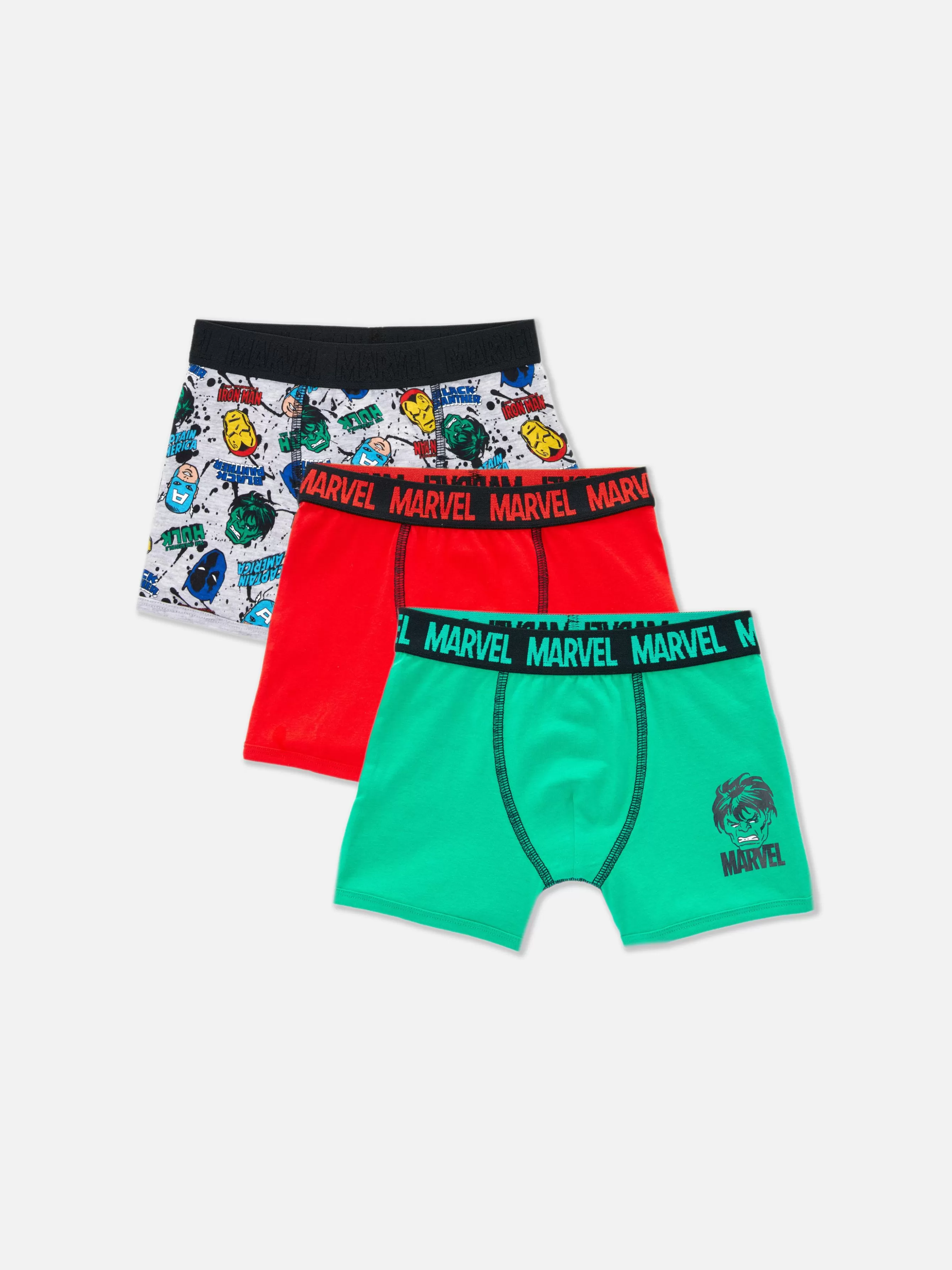 Primark Pack 3 Boxers Marvel Vingadores