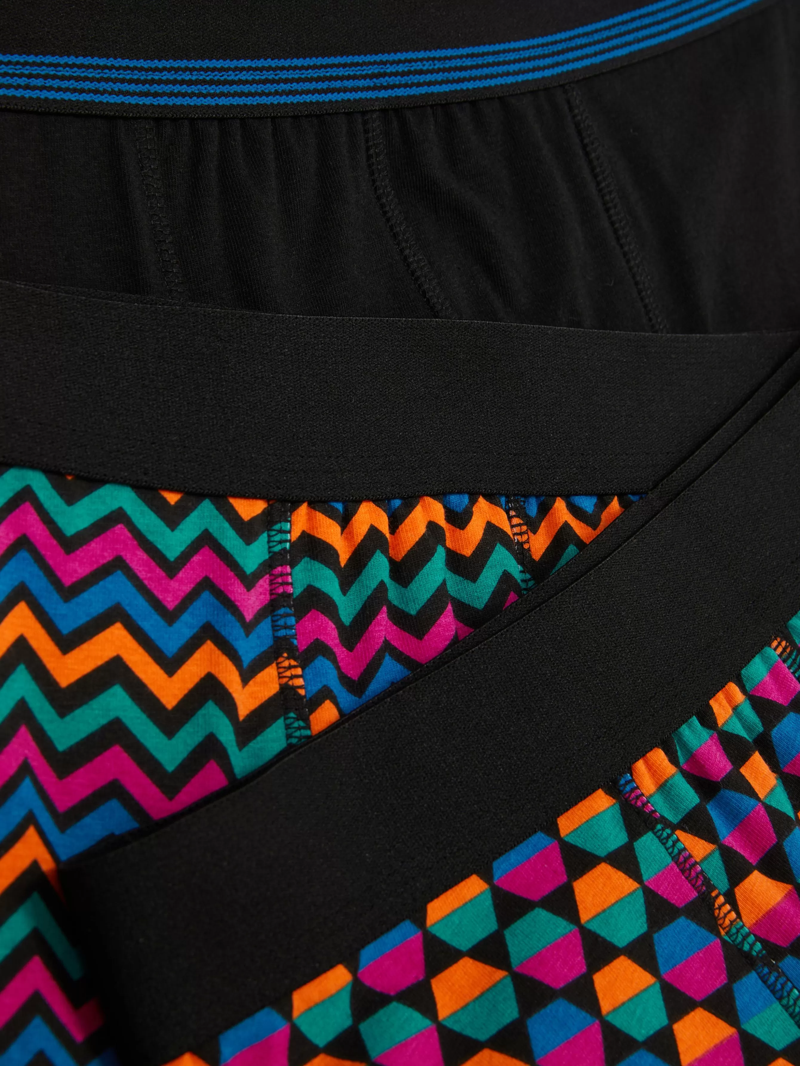 Primark Pack 3 Boxers Padrões Geométricos Moda
