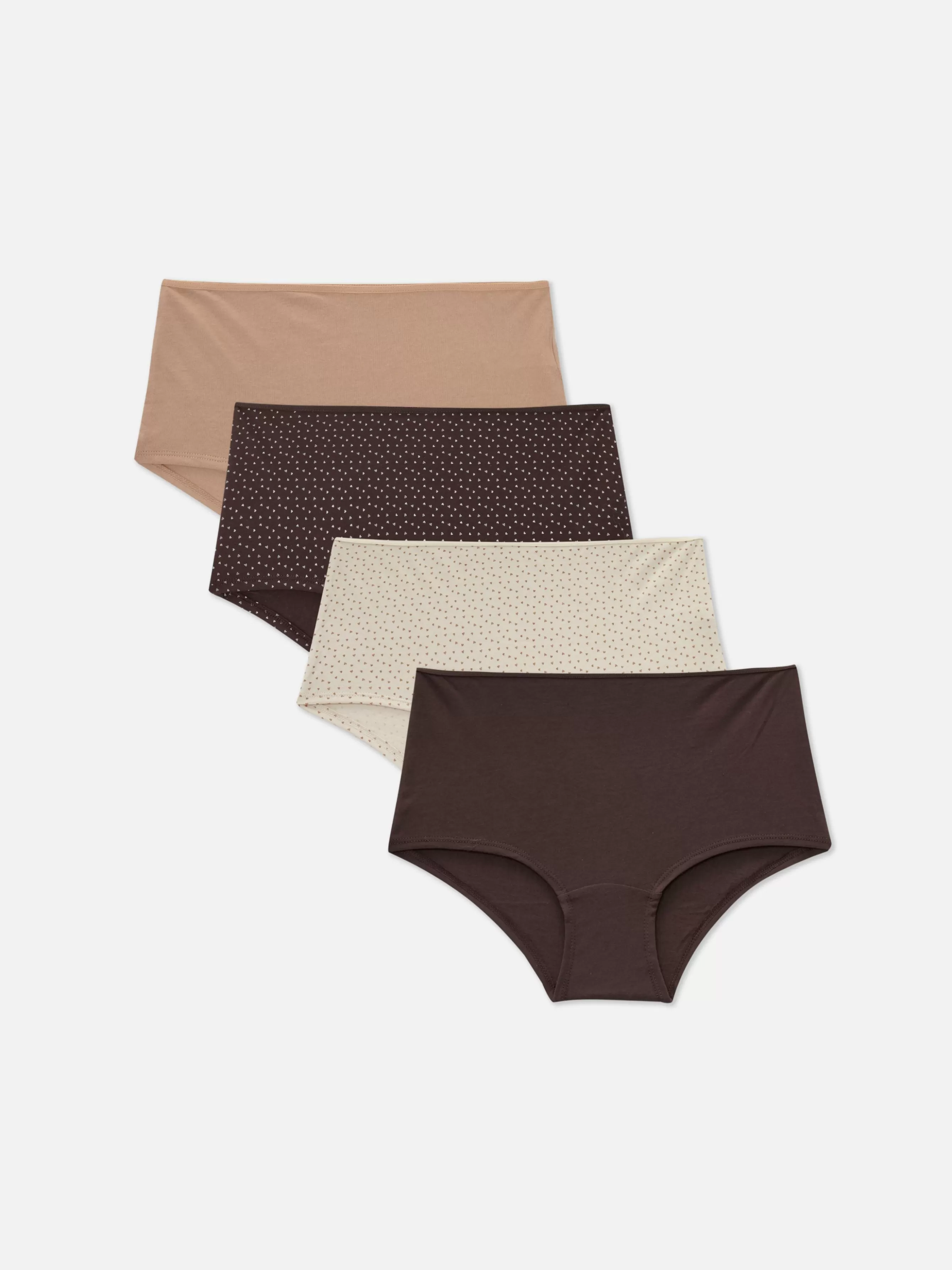 MULHER Primark Pack 4 Boxers Uso Diário