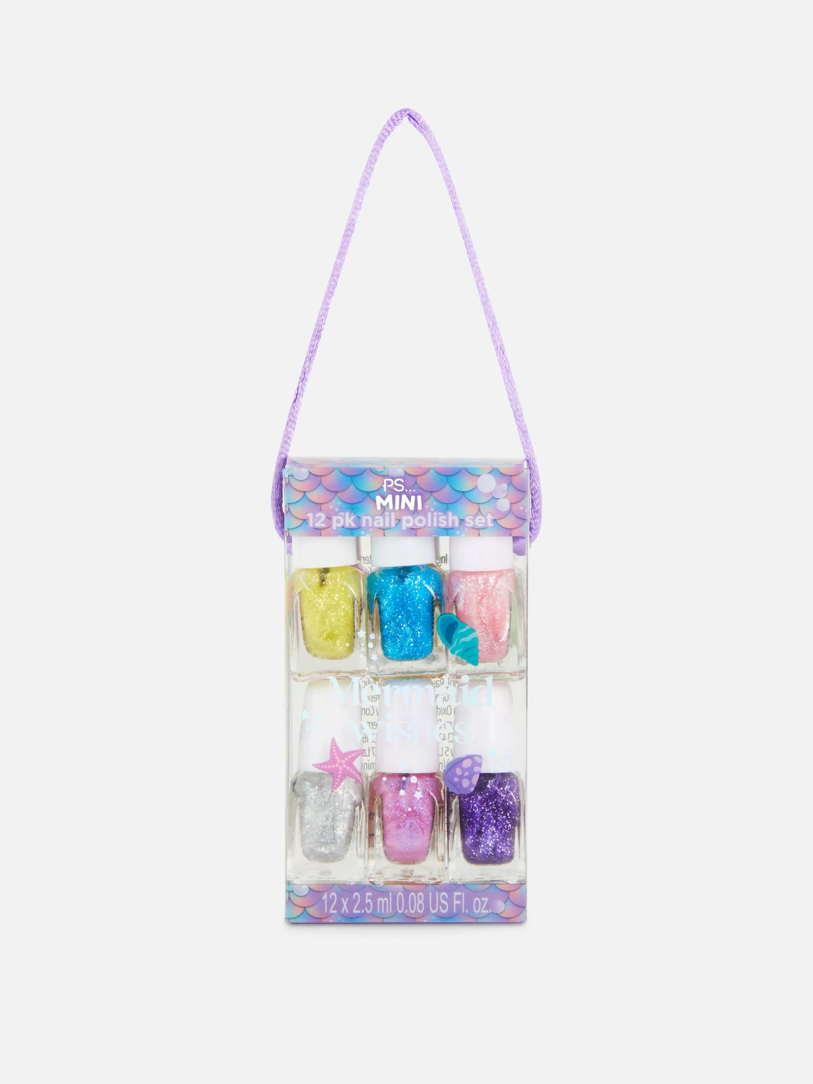 Primark Pack 12 Brilhos Lábios Disney Minnie Margarida Mini Conjunto Vernizes Unhas