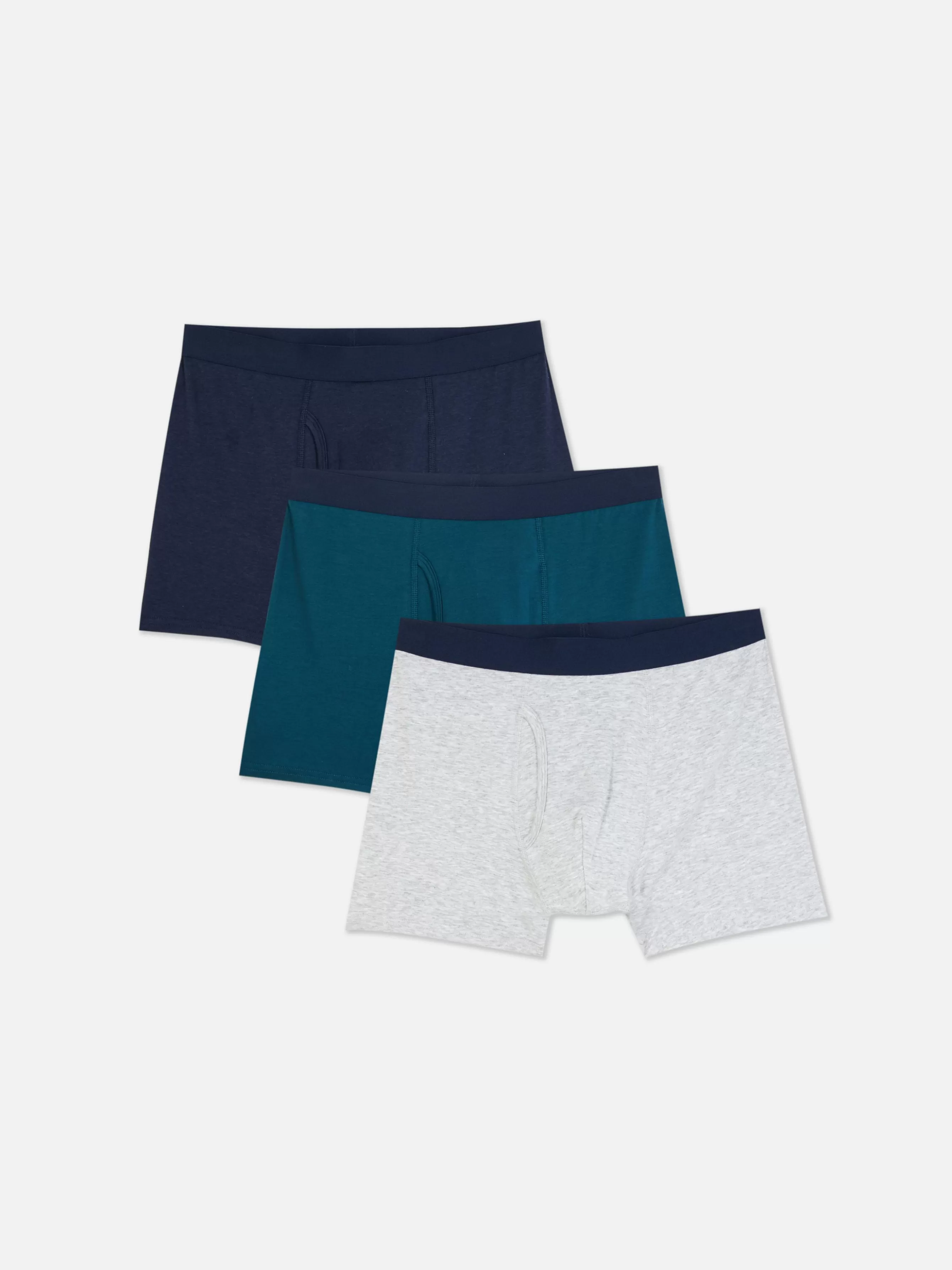 Primark Pack 3 Calções Banho Algodão Mistos