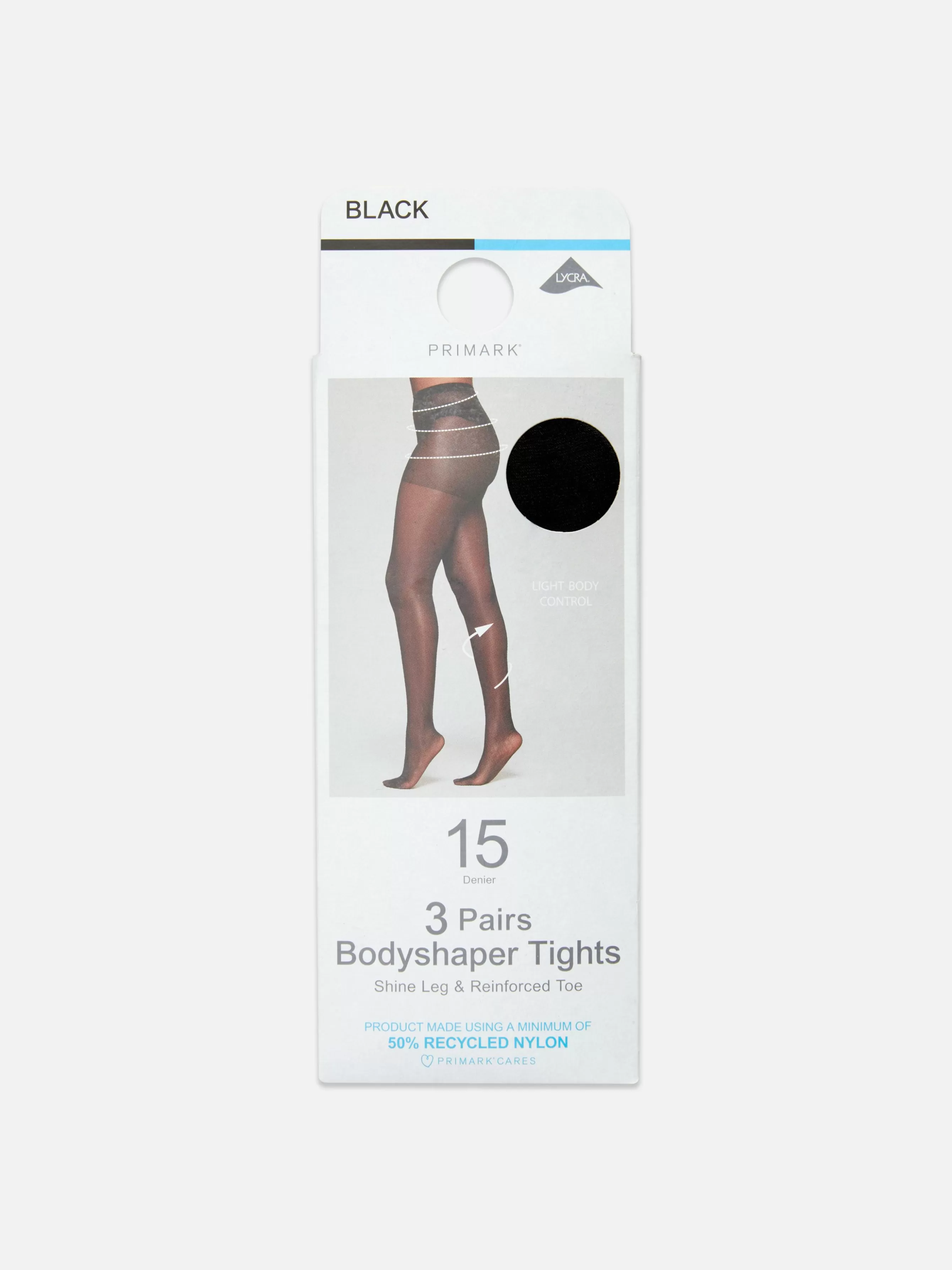 MULHER Primark Pack 3 Collants Modeladores 15 Denier