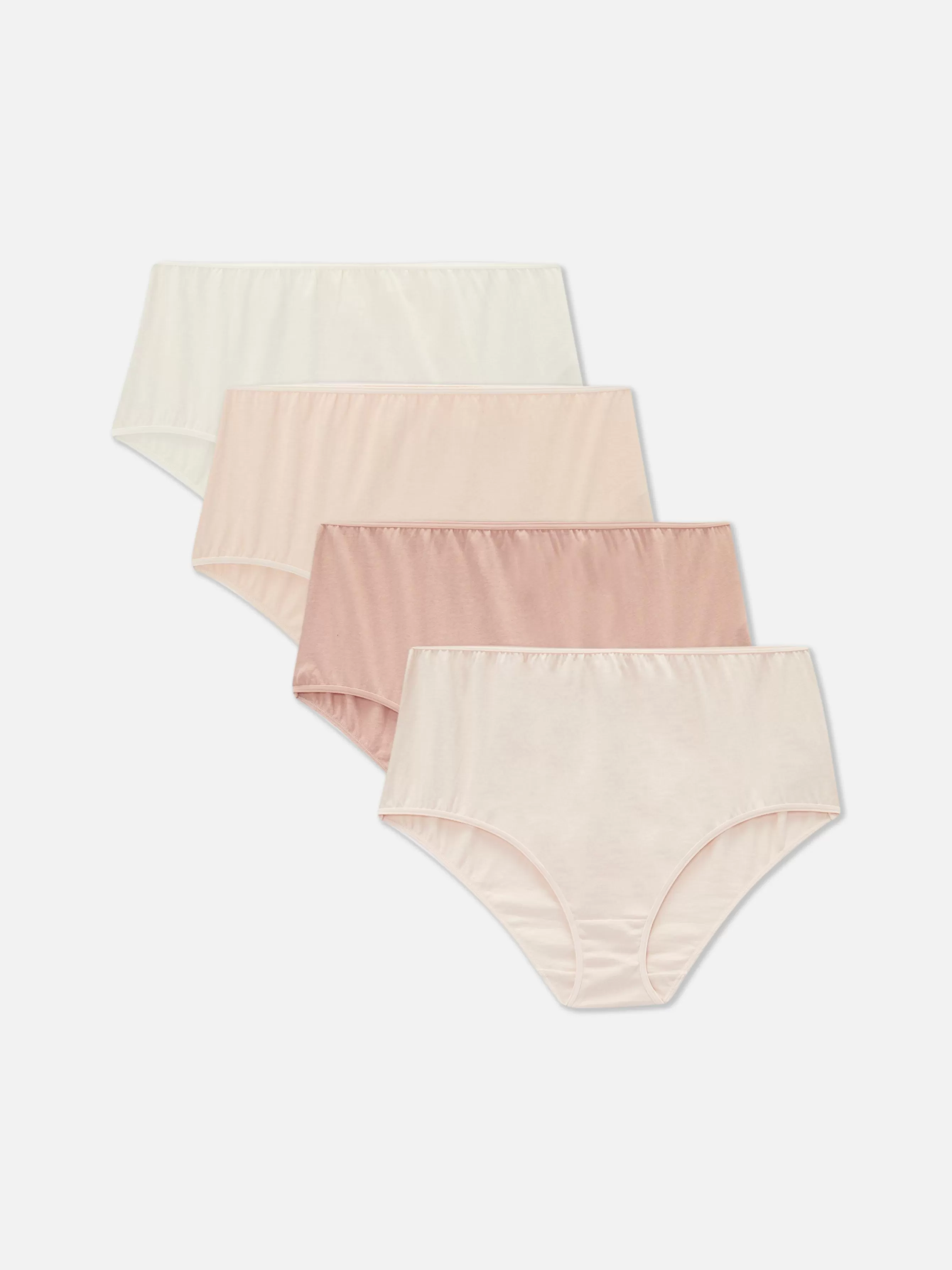 MULHER Primark Pack 4 Cuecas Altas Diárias