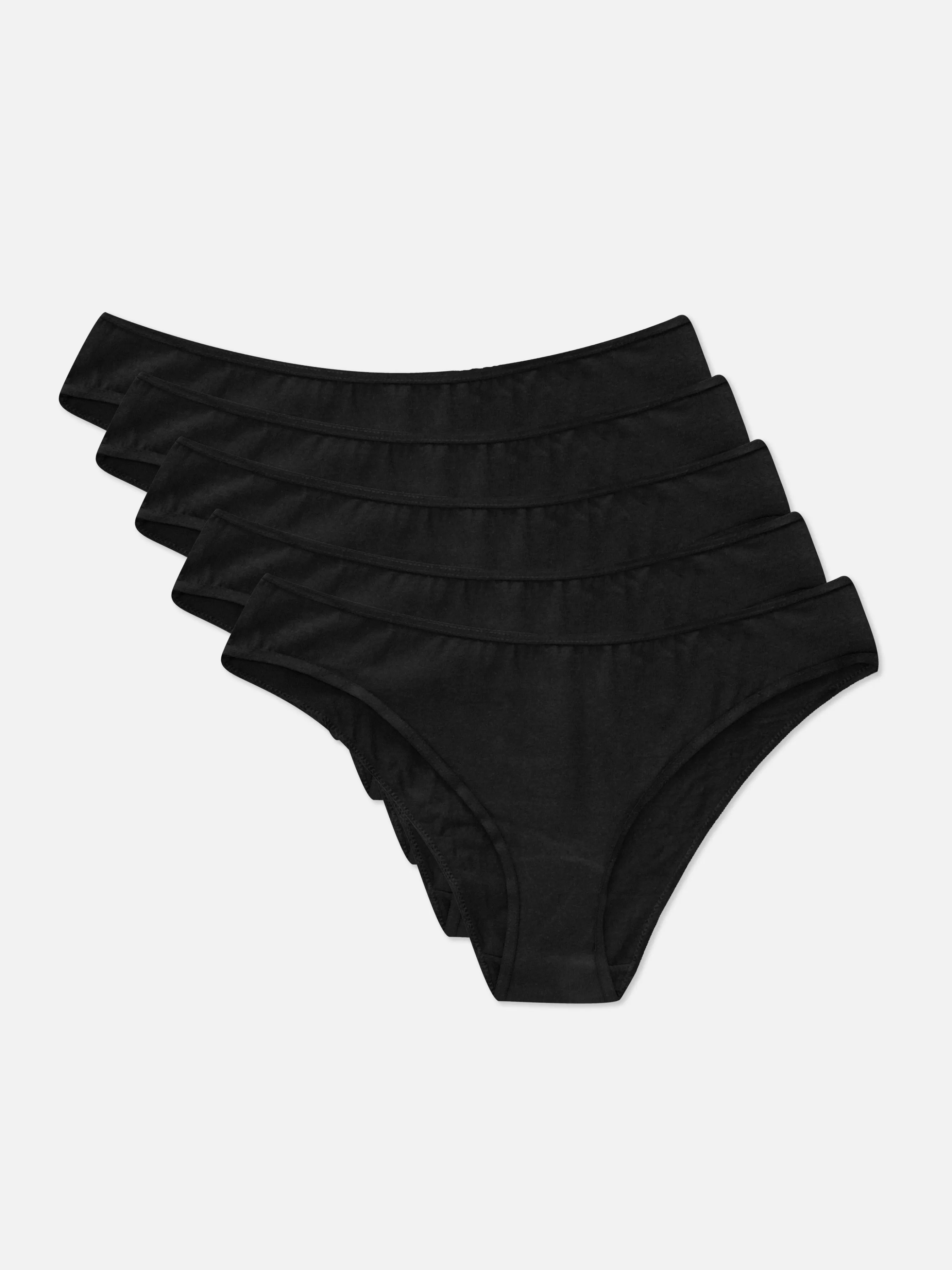 MULHER Primark Pack 5 Cuecas Brasileiras Básicas