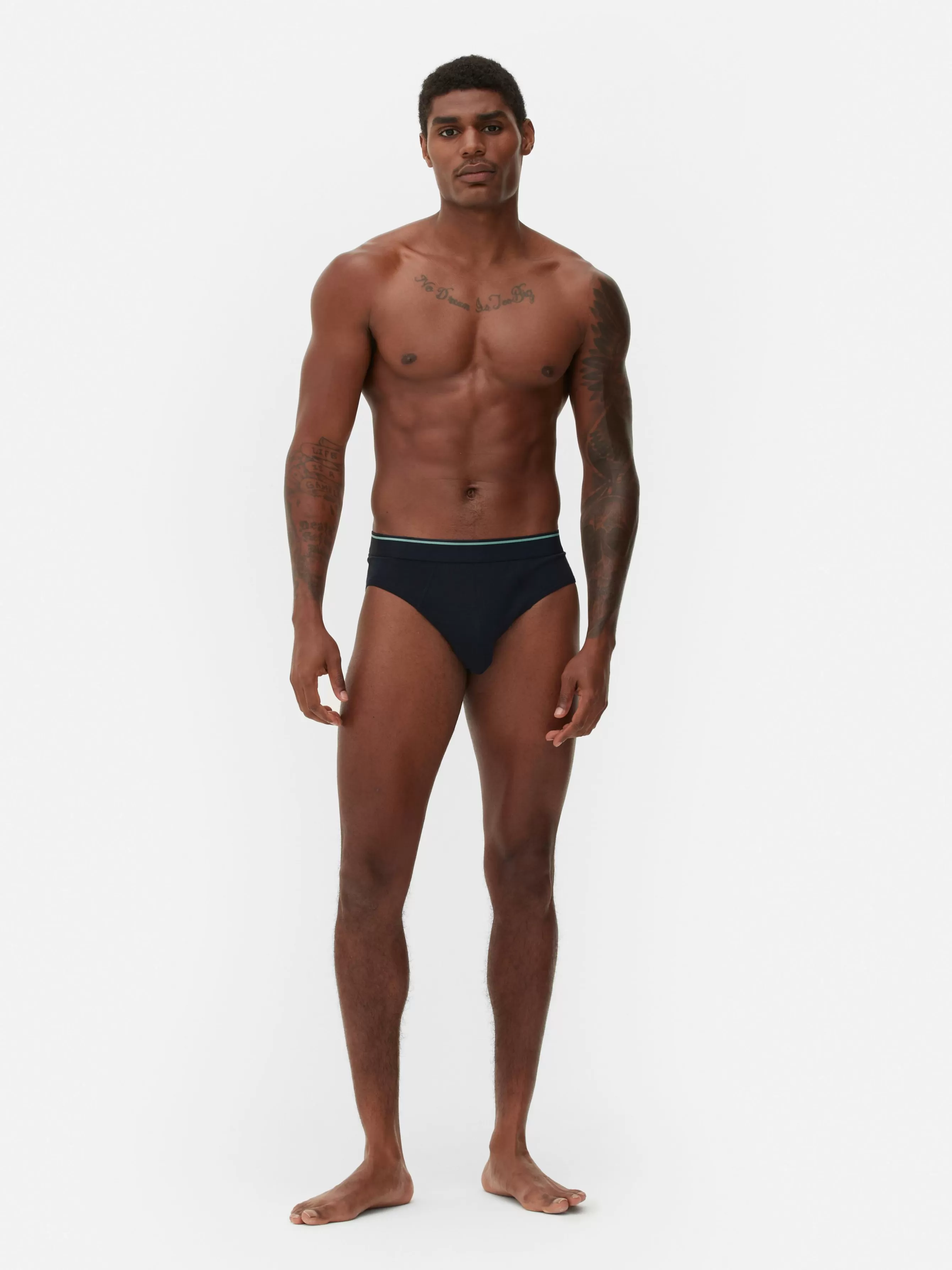 Primark Pack 5 Cuecas Mistura Algodão