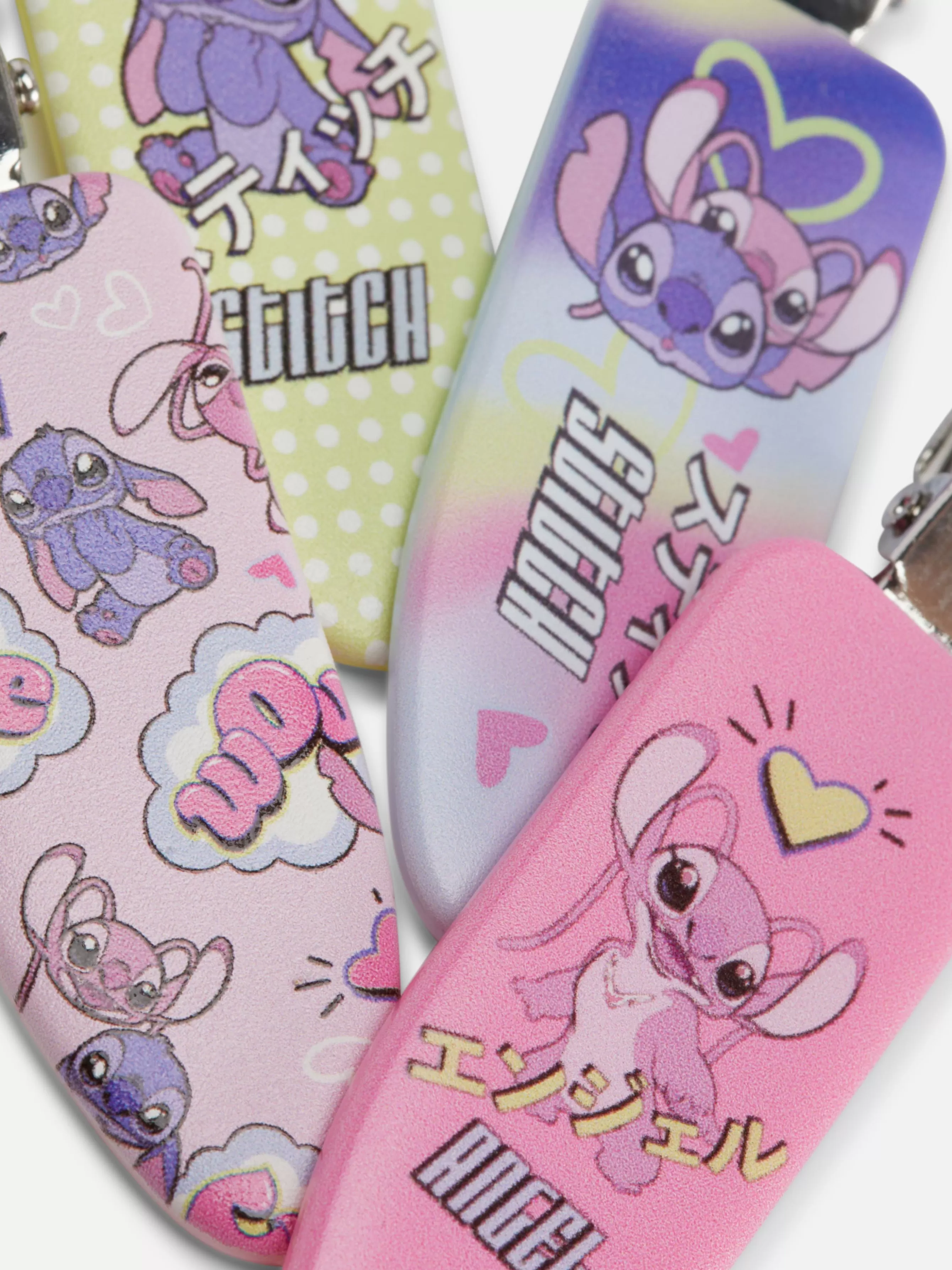 MULHER Primark Pack 4 Ganchos Cabelo Sem Marcas Disney Stitch