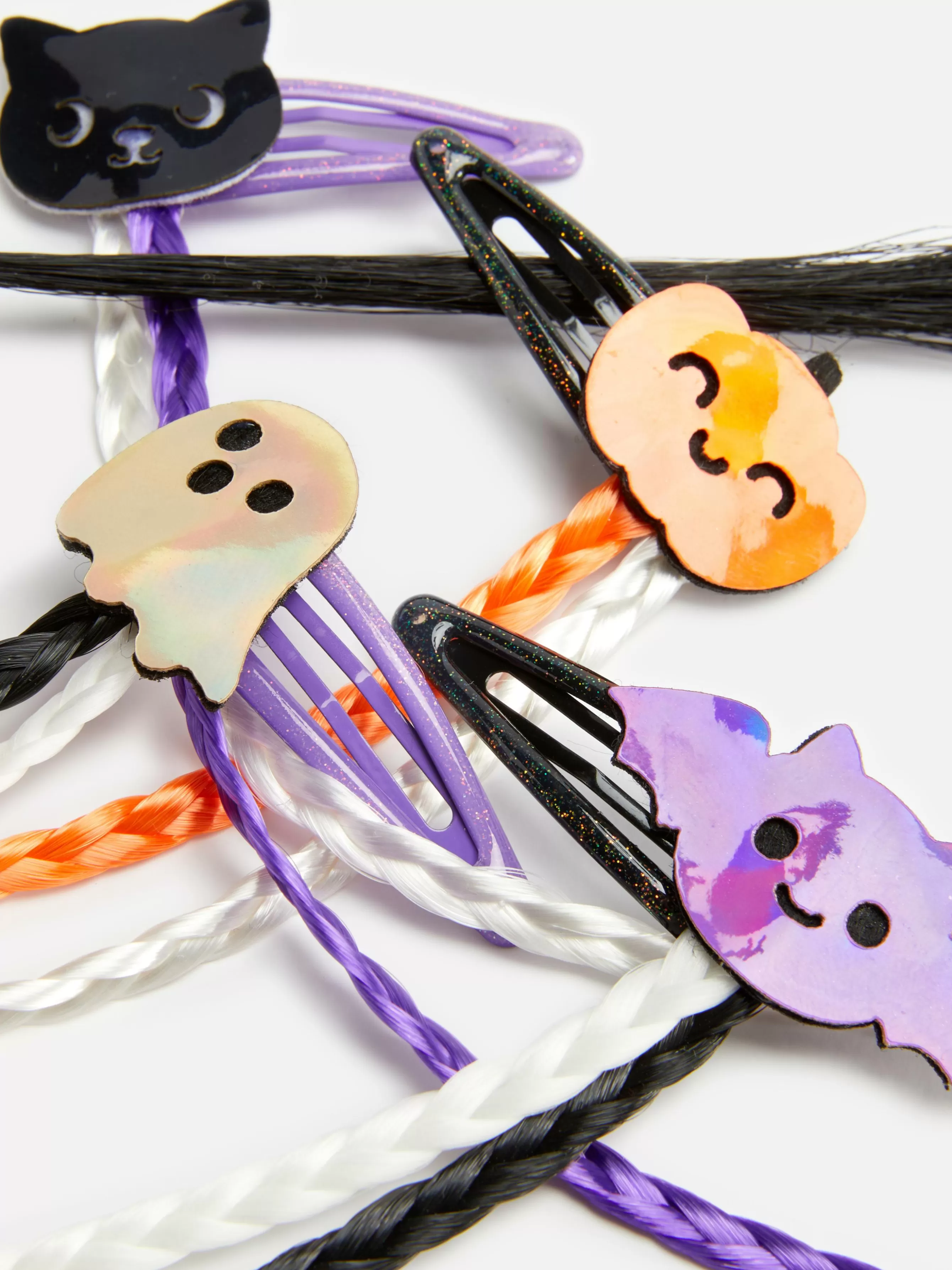 Primark Pack 4 Ganchos Cabelo Tranças Halloween