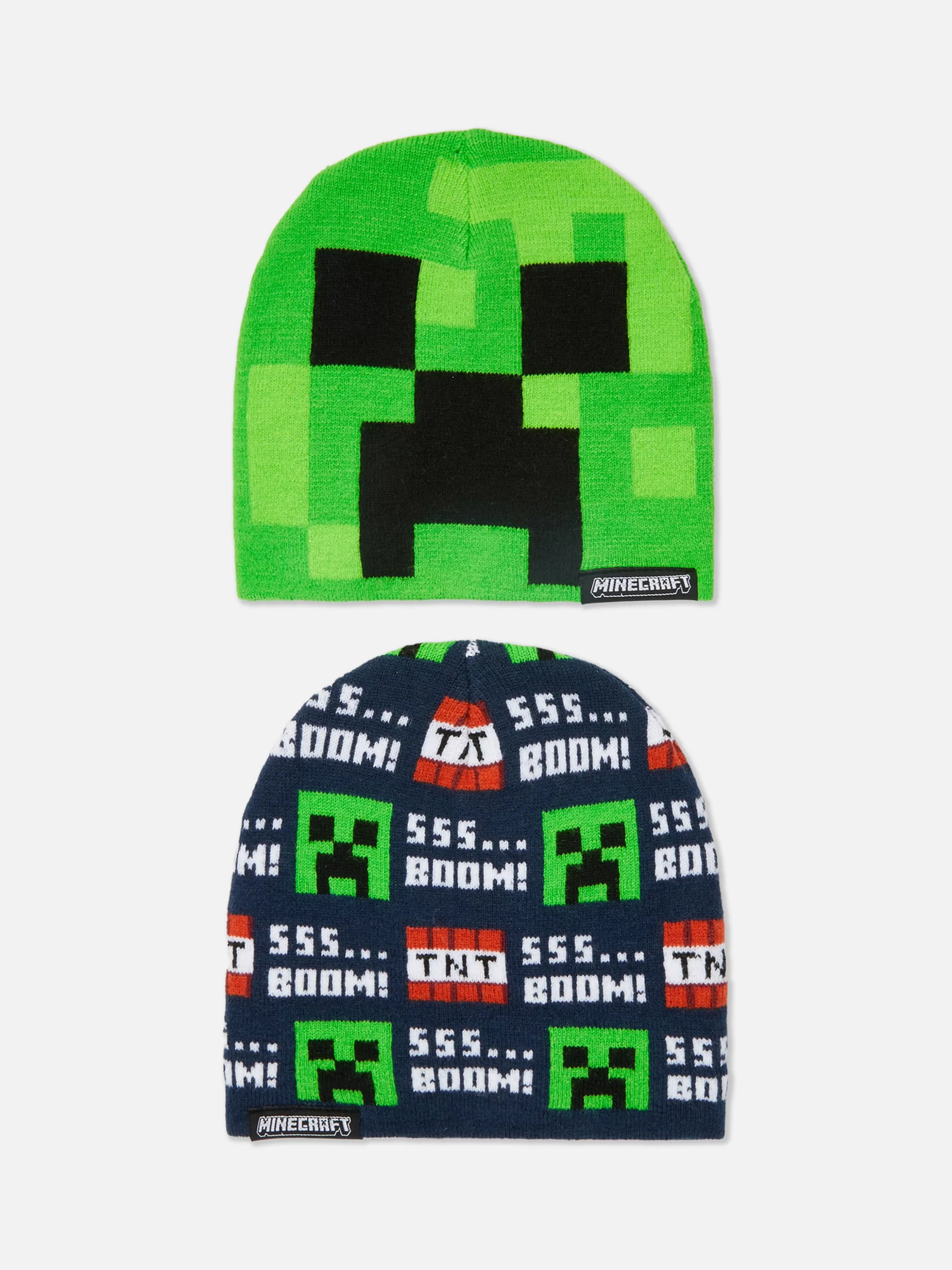 Primark Pack 2 Gorros Minecraft