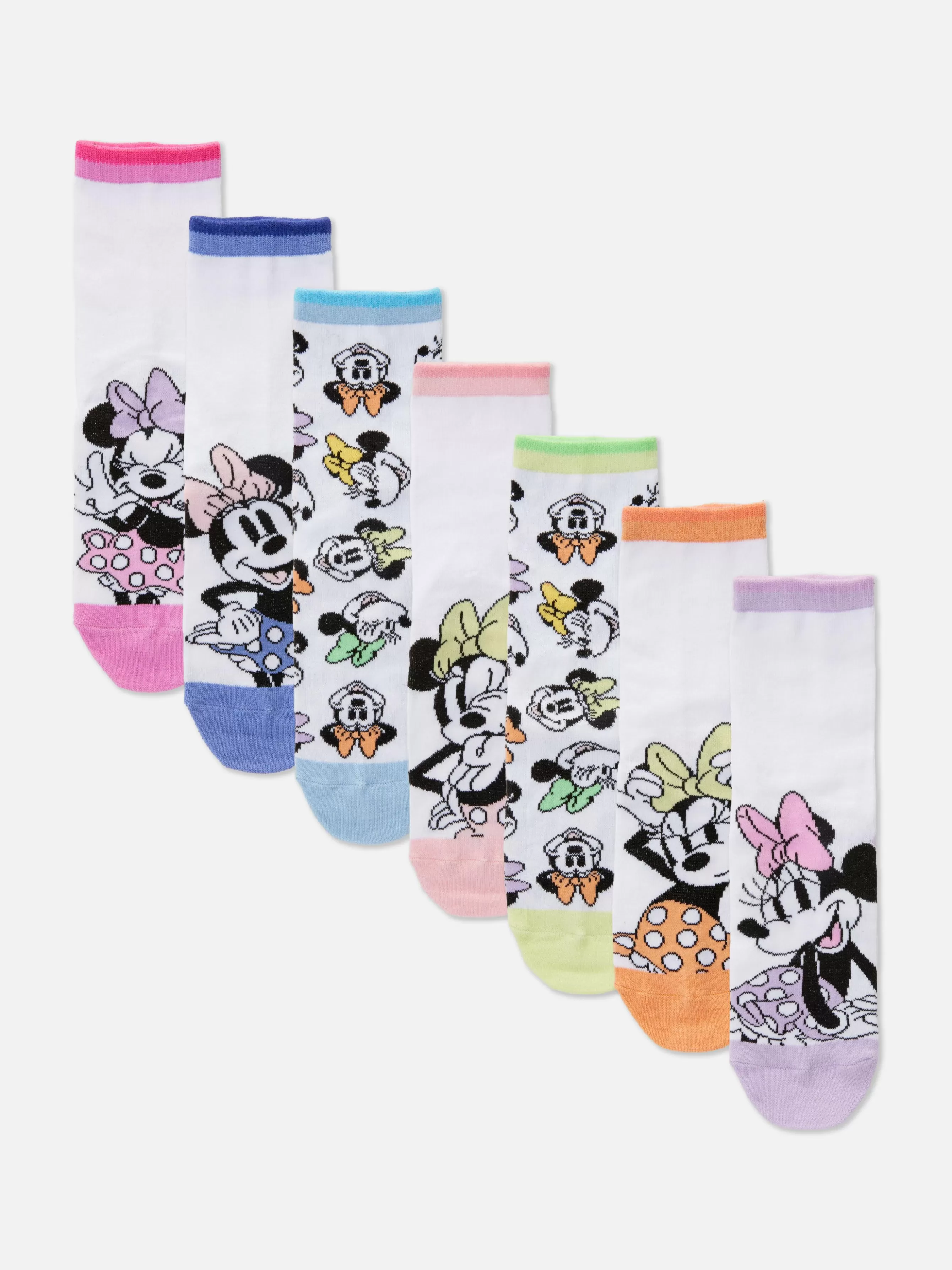 Primark Pack 7 Meias Disney Minnie