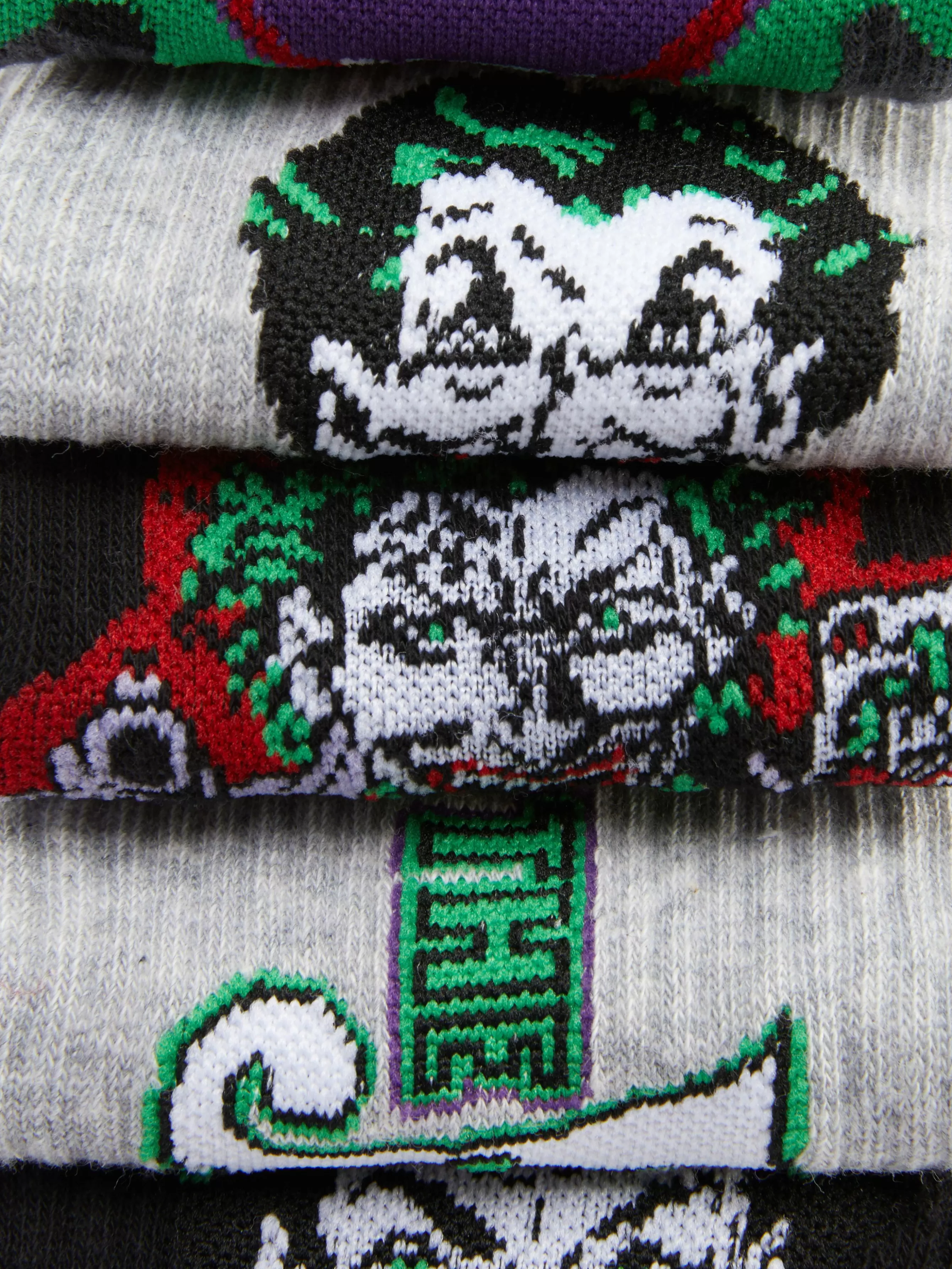 Primark Pack 5 Pares Meias Cano Médio The Joker
