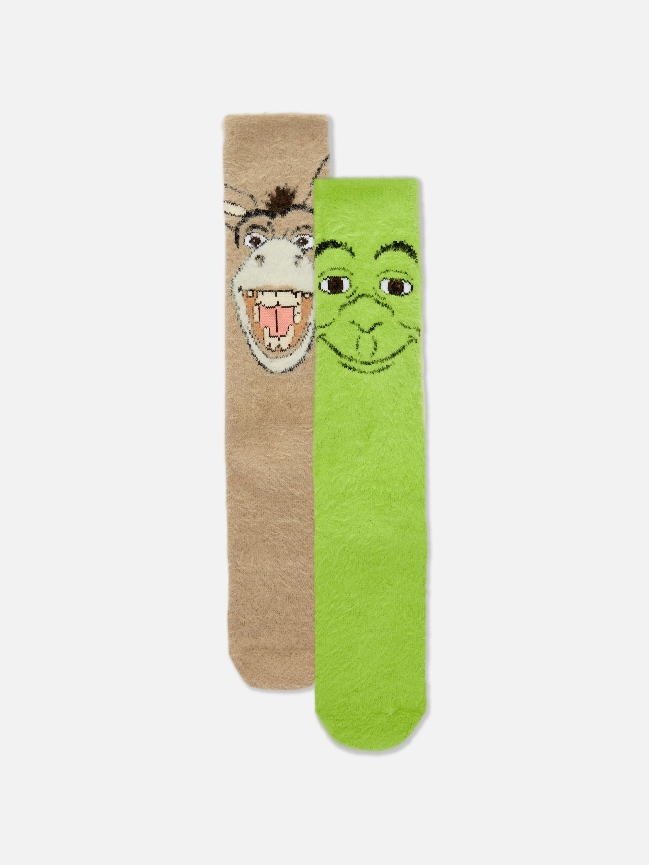 MULHER Primark Pack 2 Pares Meias Confortáveis Shrek