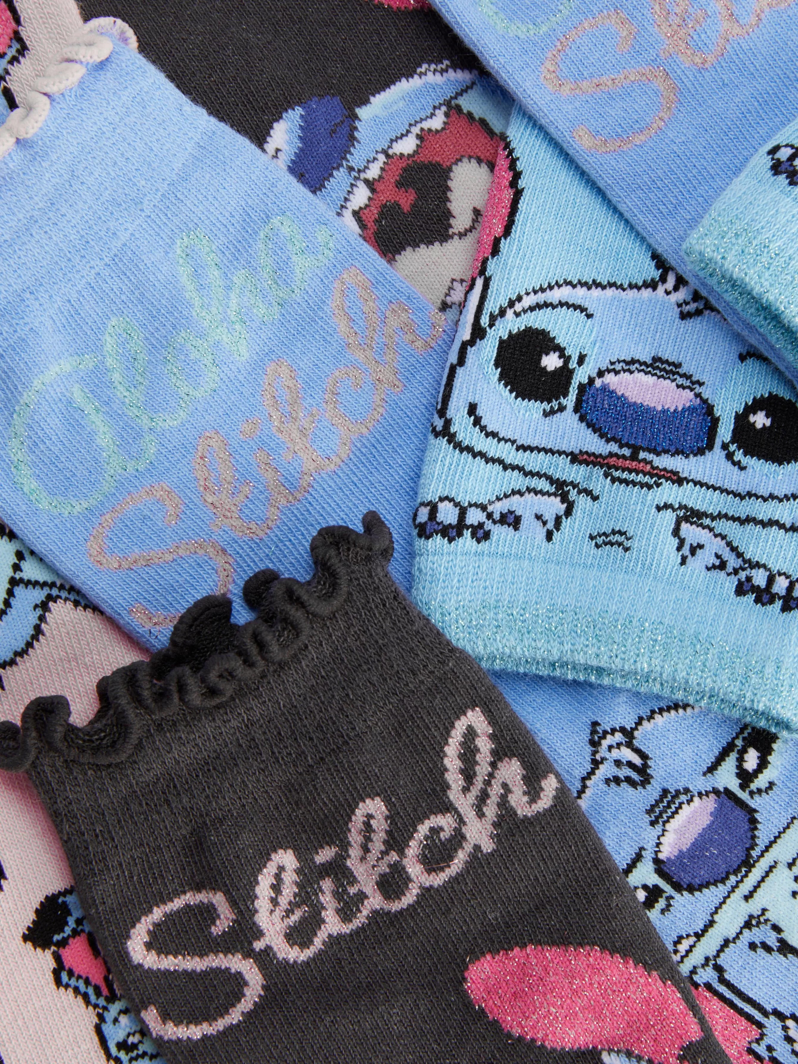 Primark Pack 4 Pares Soquetes Disney Stitch