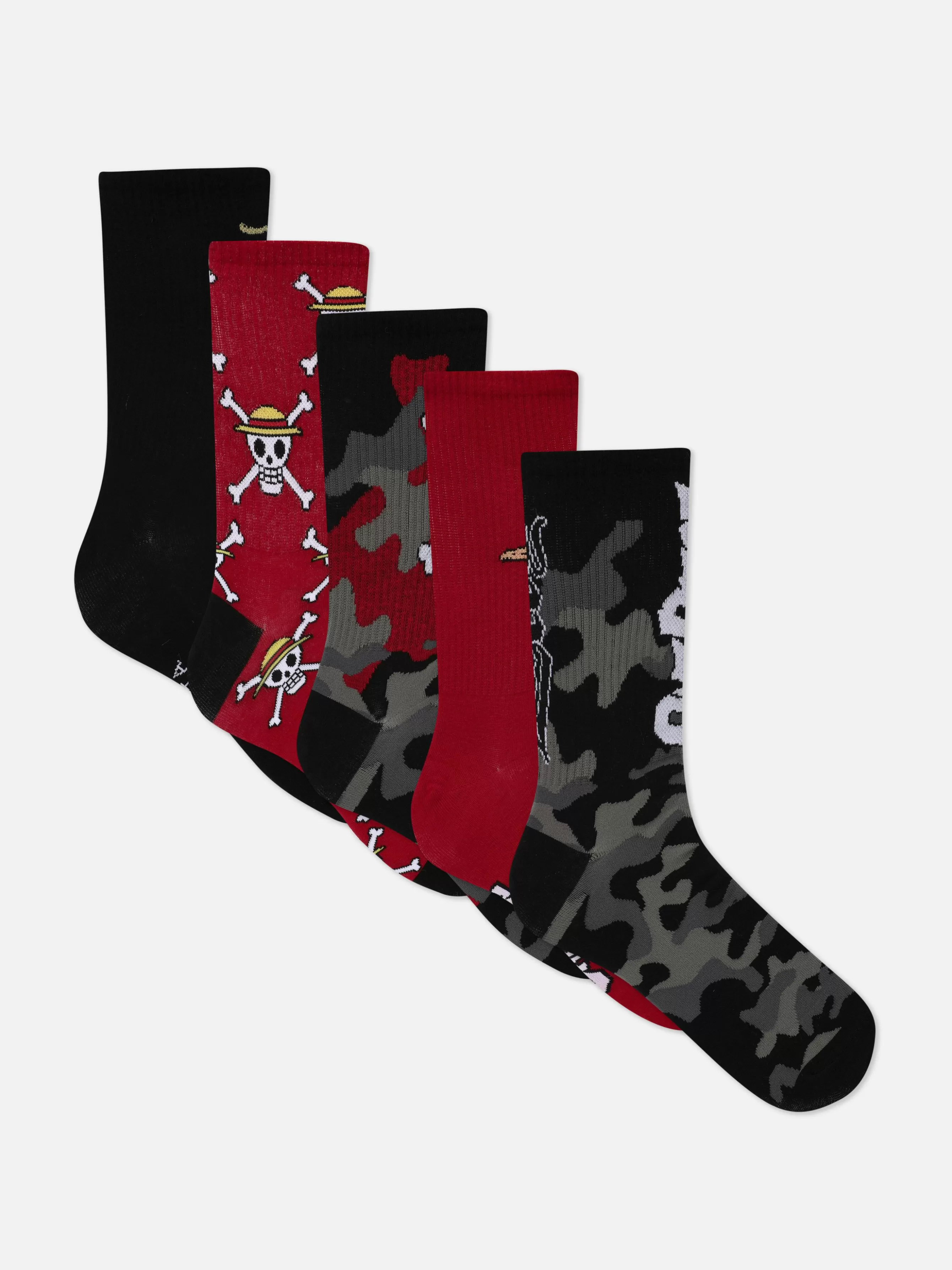 Primark Pack 5 Pares Soquetes One Piece