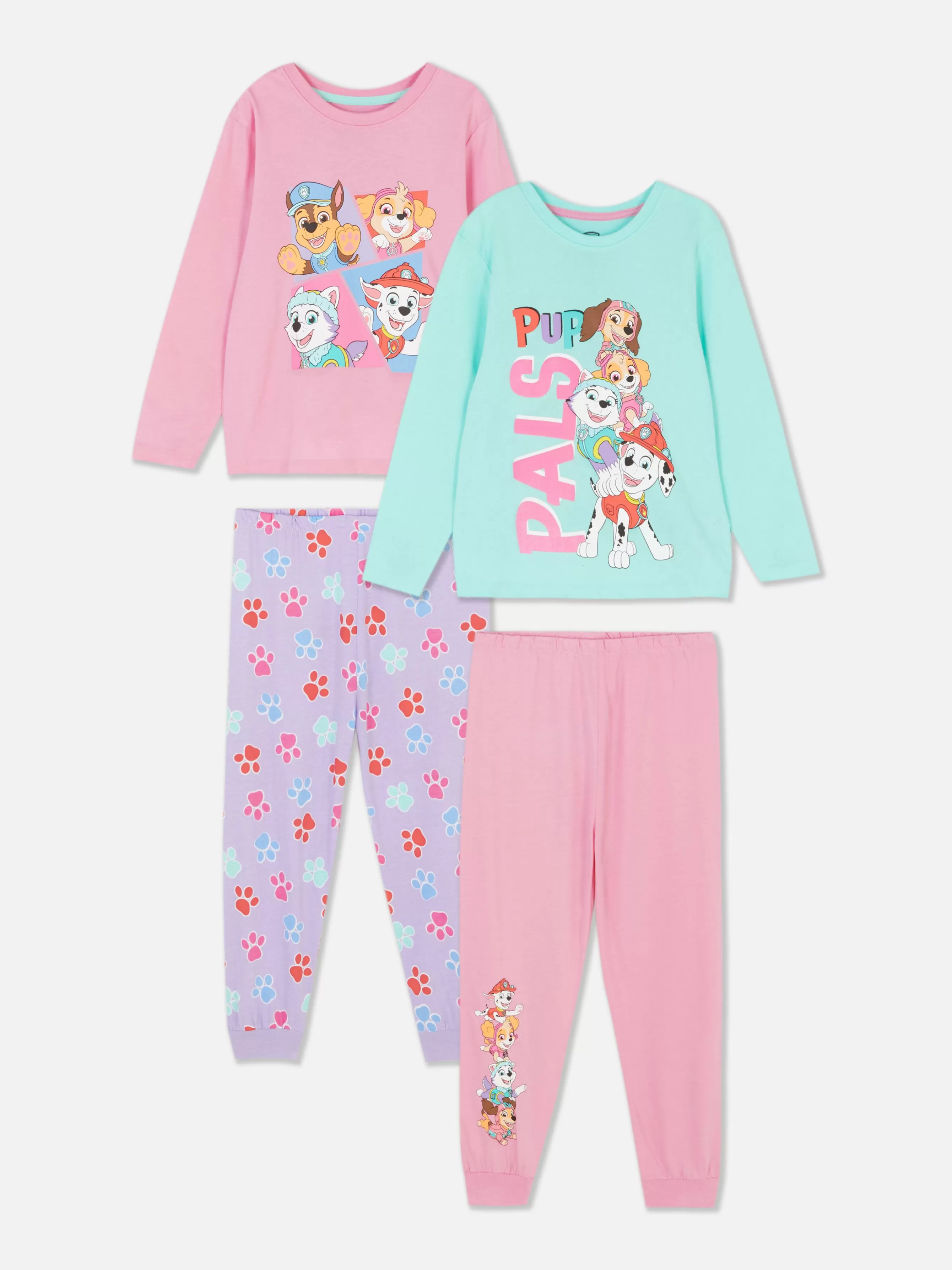 Primark Pack 2 Pijamas Compridos PAW Patrol