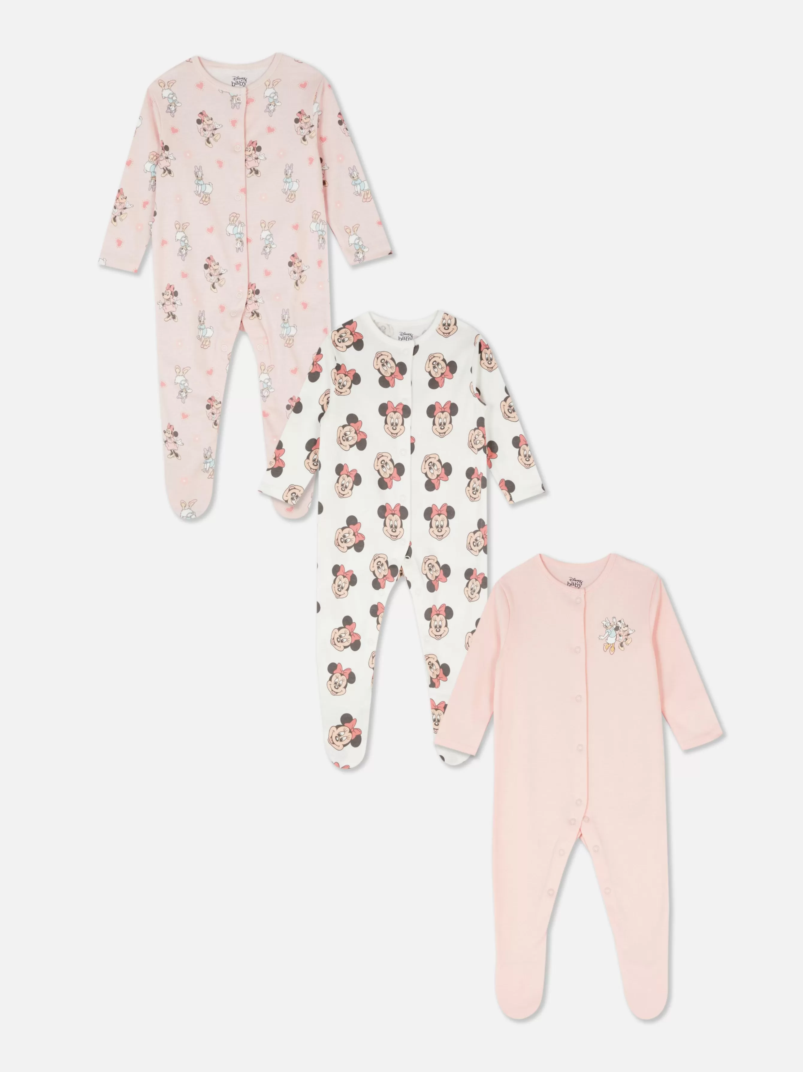 Primark Pack 3 Pijamas Disney Minnie/Margarida