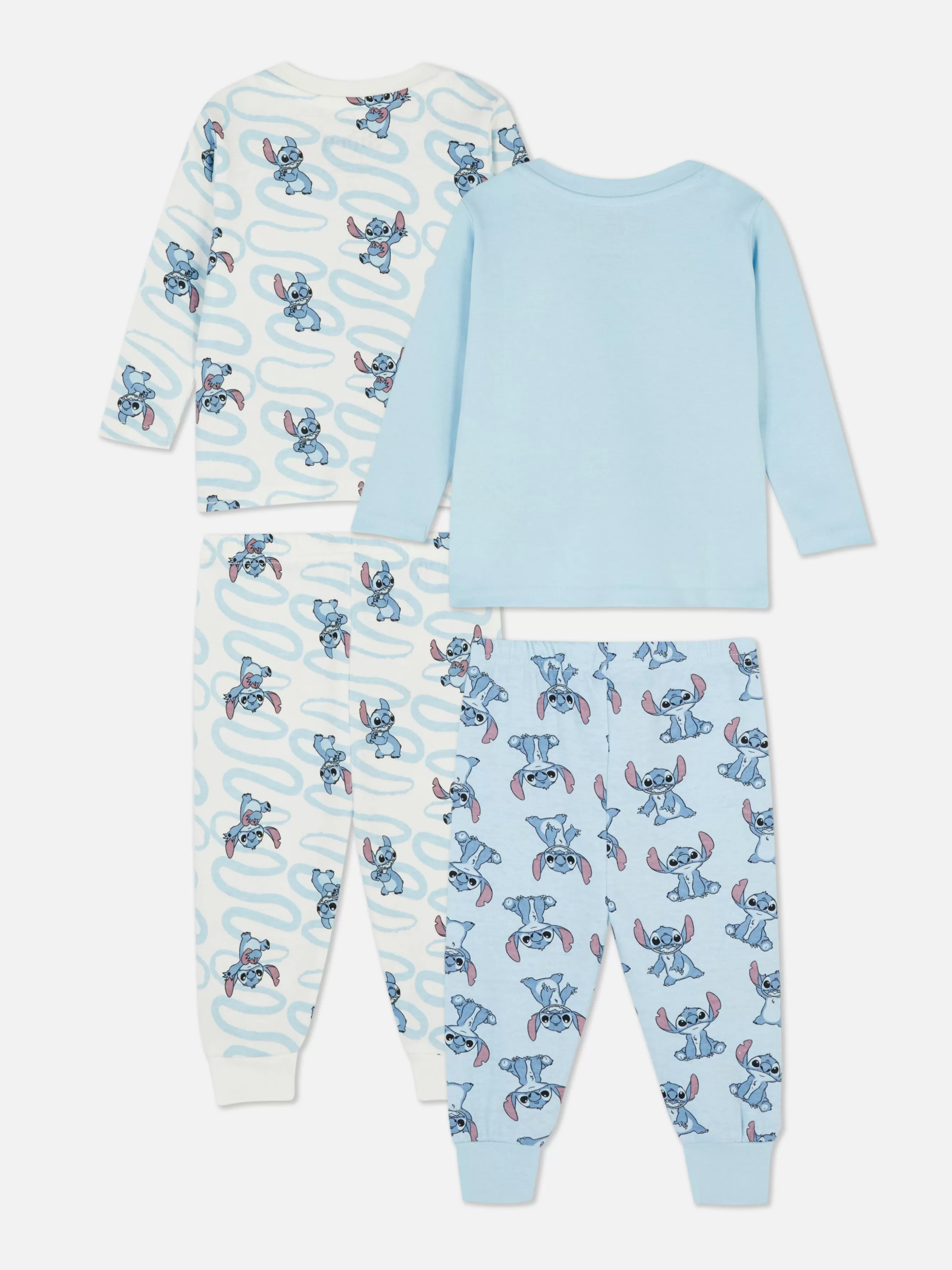 Primark Pack 2 Pijamas Manga Comprida Disney Stitch