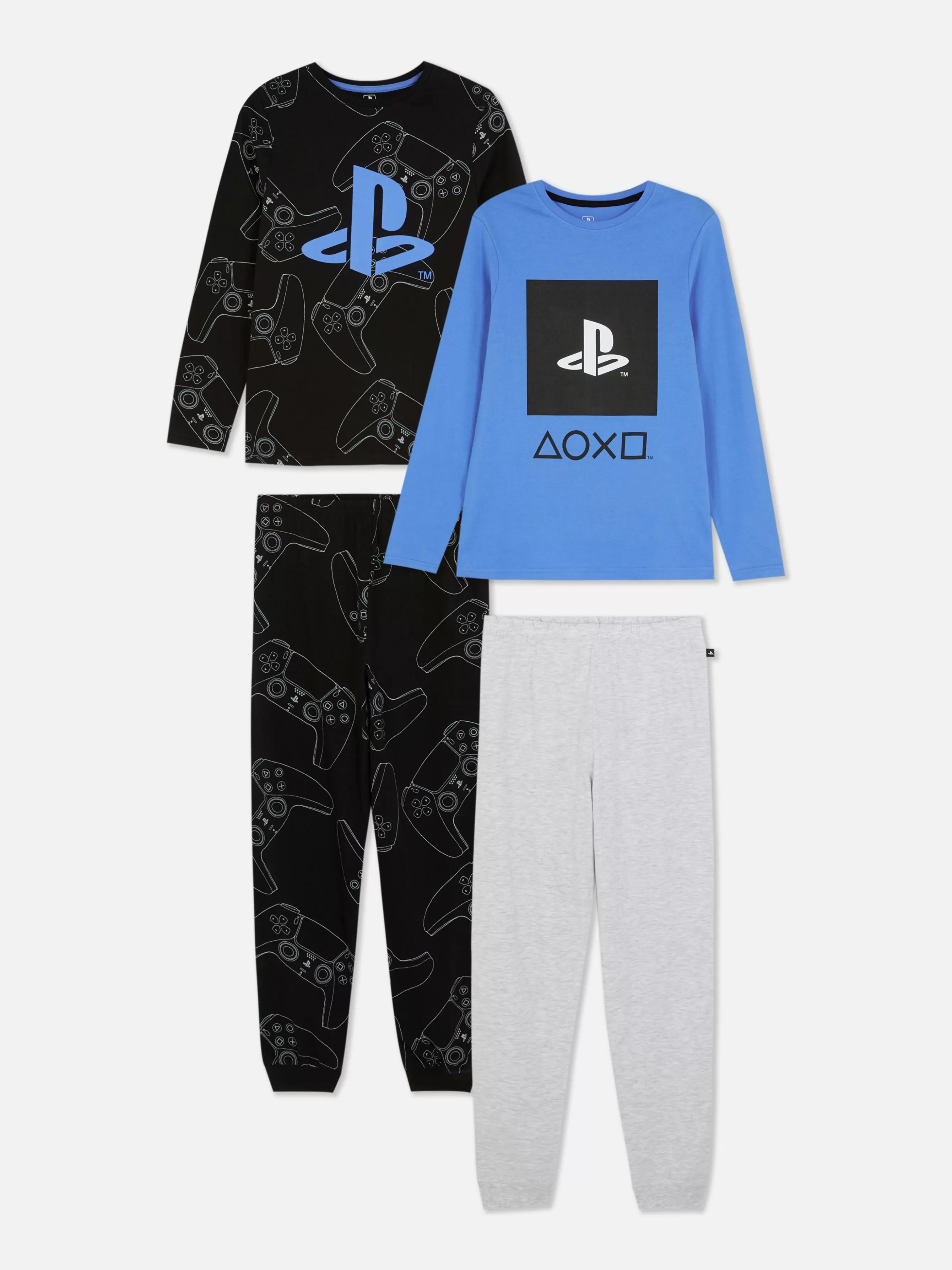 Primark Pack 2 Pijamas Manga Comprida PlayStation