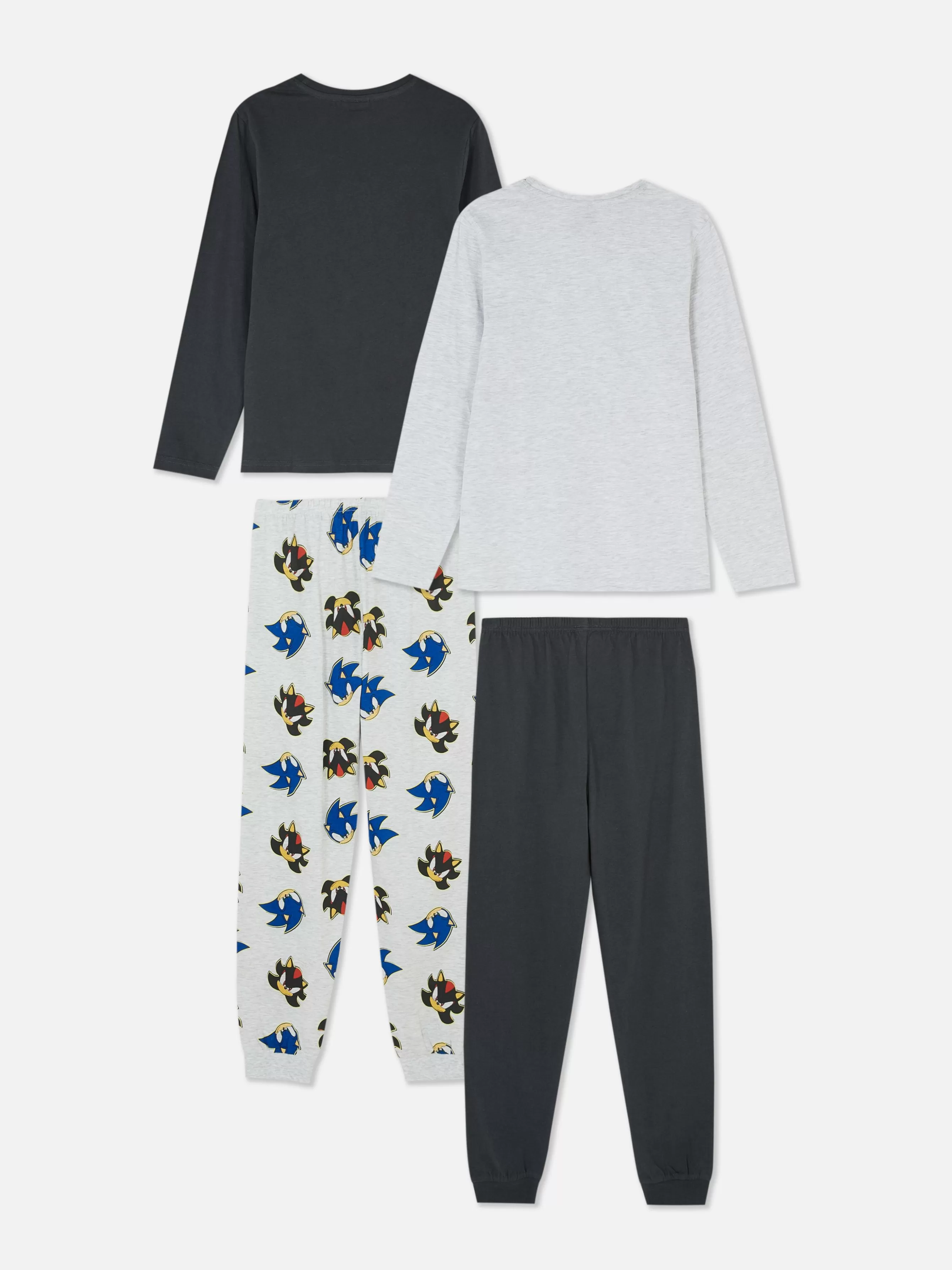 Primark Pack 2 Pijamas Sonic The Hedgehog And Shadow