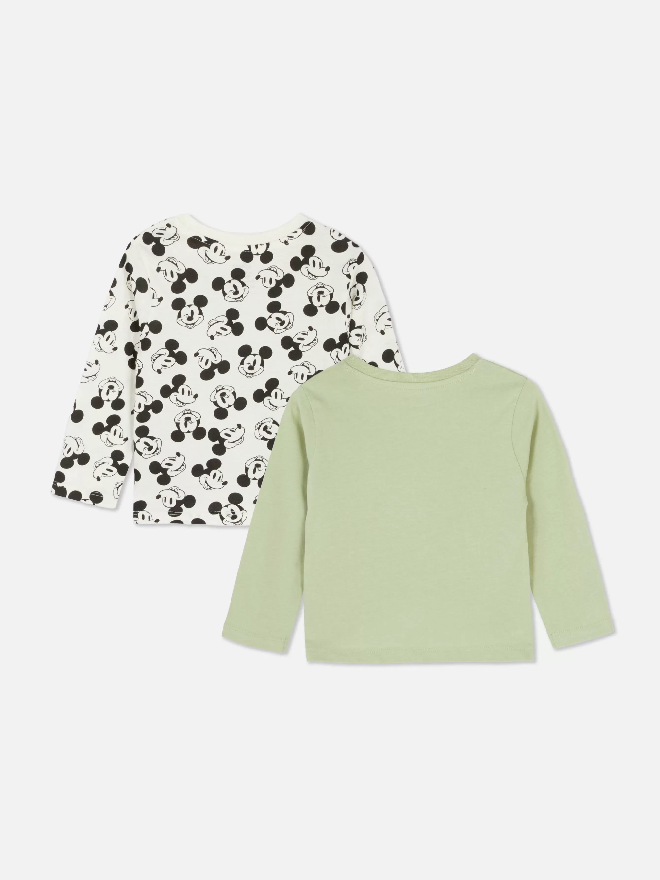 Primark Pack 2 T-shirts Manga Comprida Disney Mickey