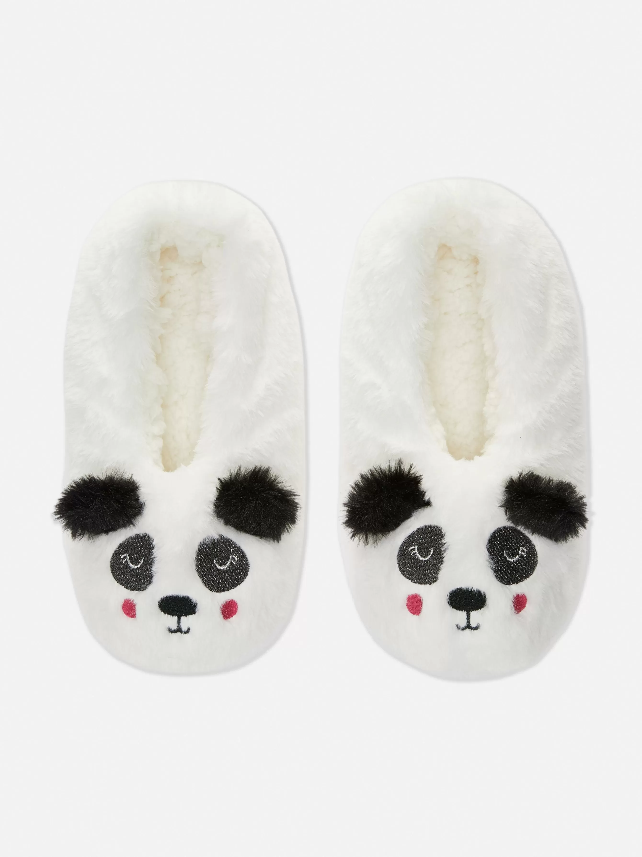 Primark Pantufas Estilo Pezinhos Pelúcia Panda