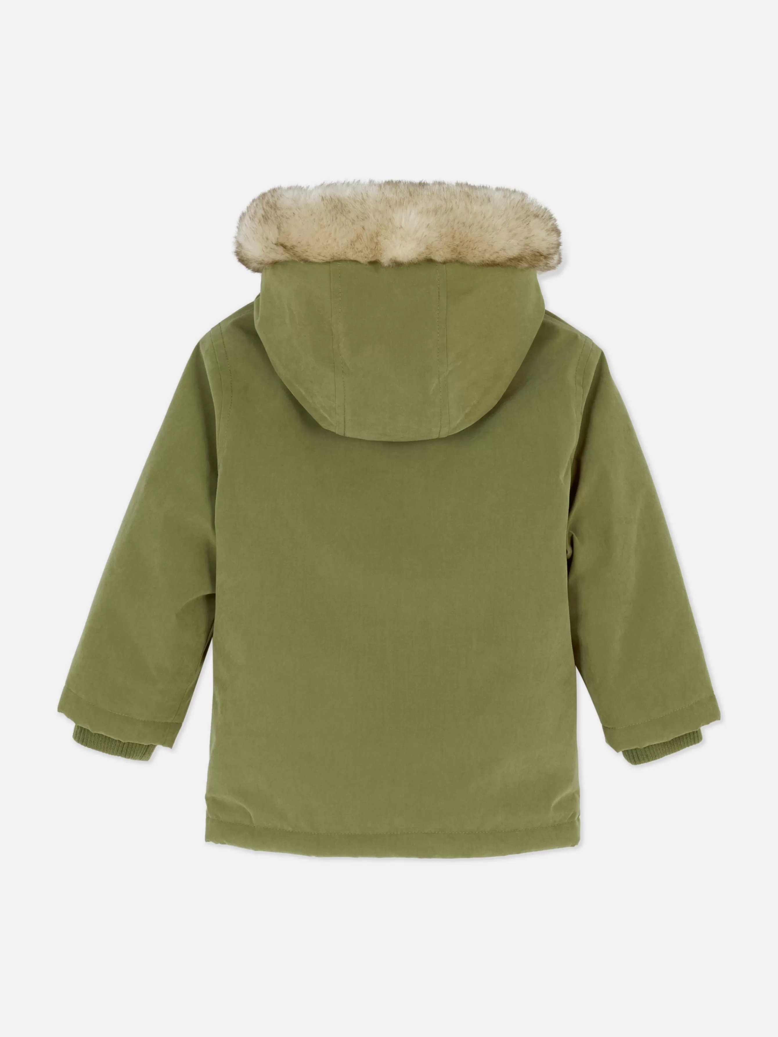 Primark Parka Capuz Imitação Pelo