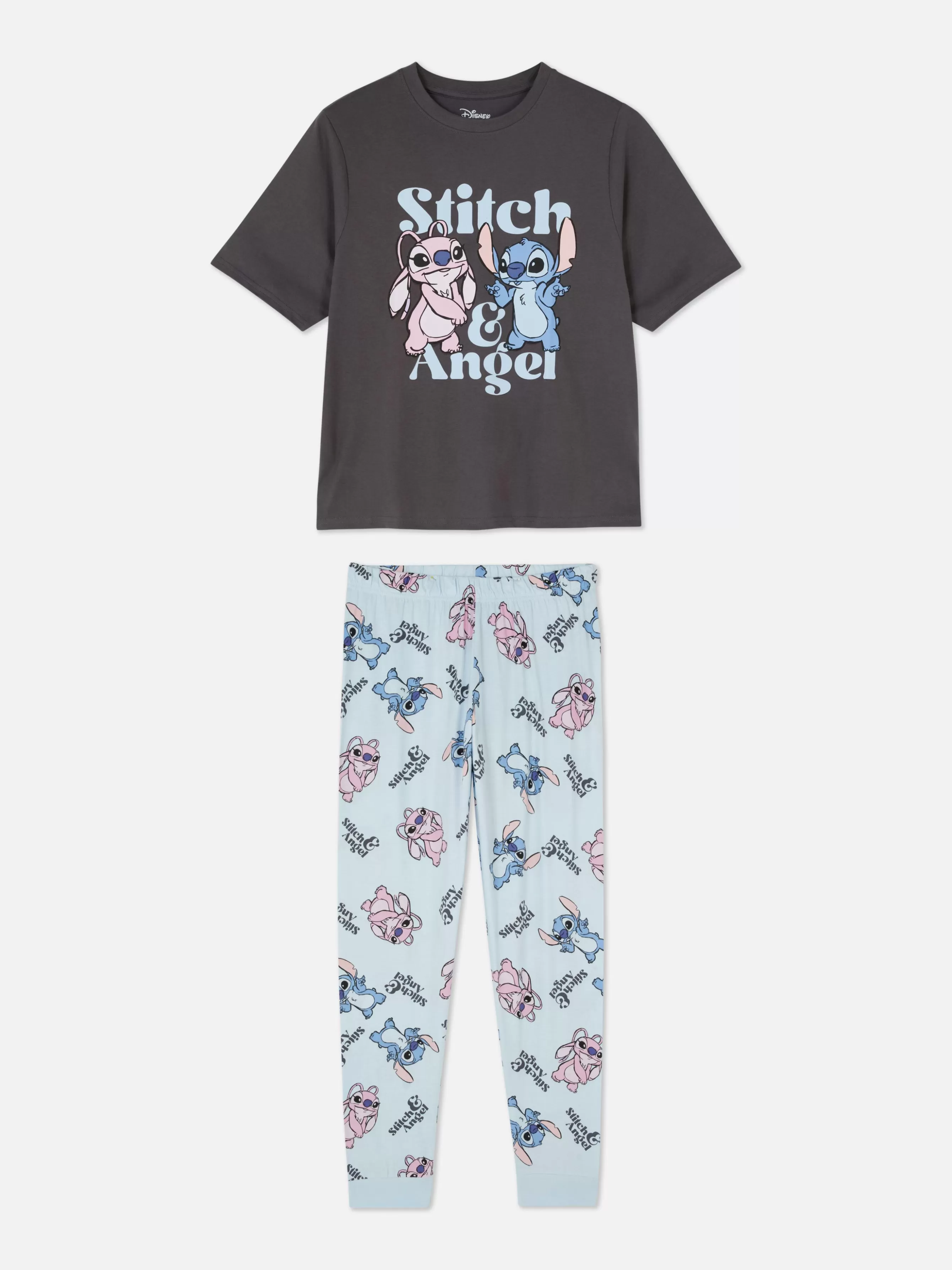 MULHER Primark Pijama Disney Stitch & Angel