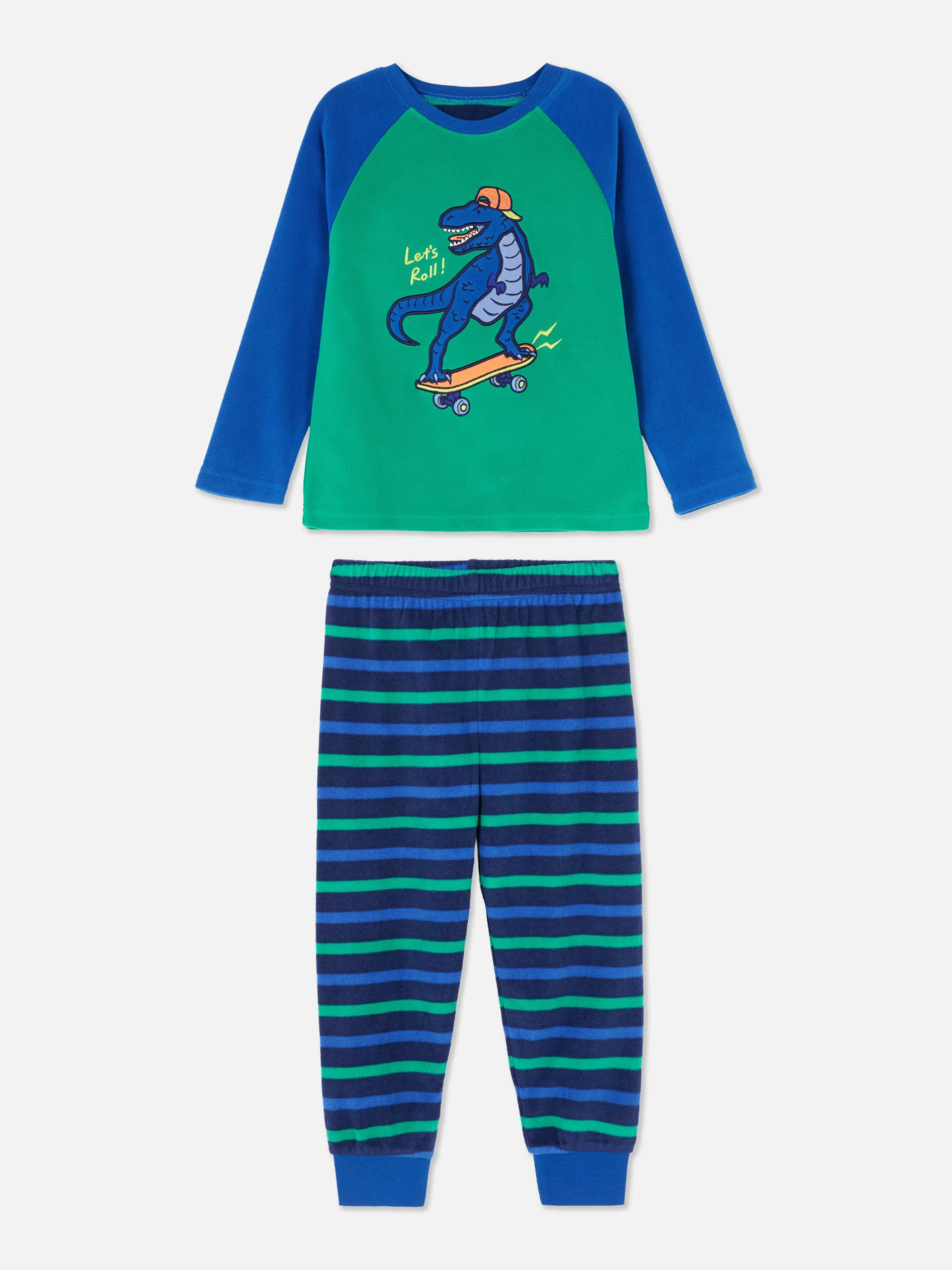 Primark Pijama Malha Polar Dinossauro