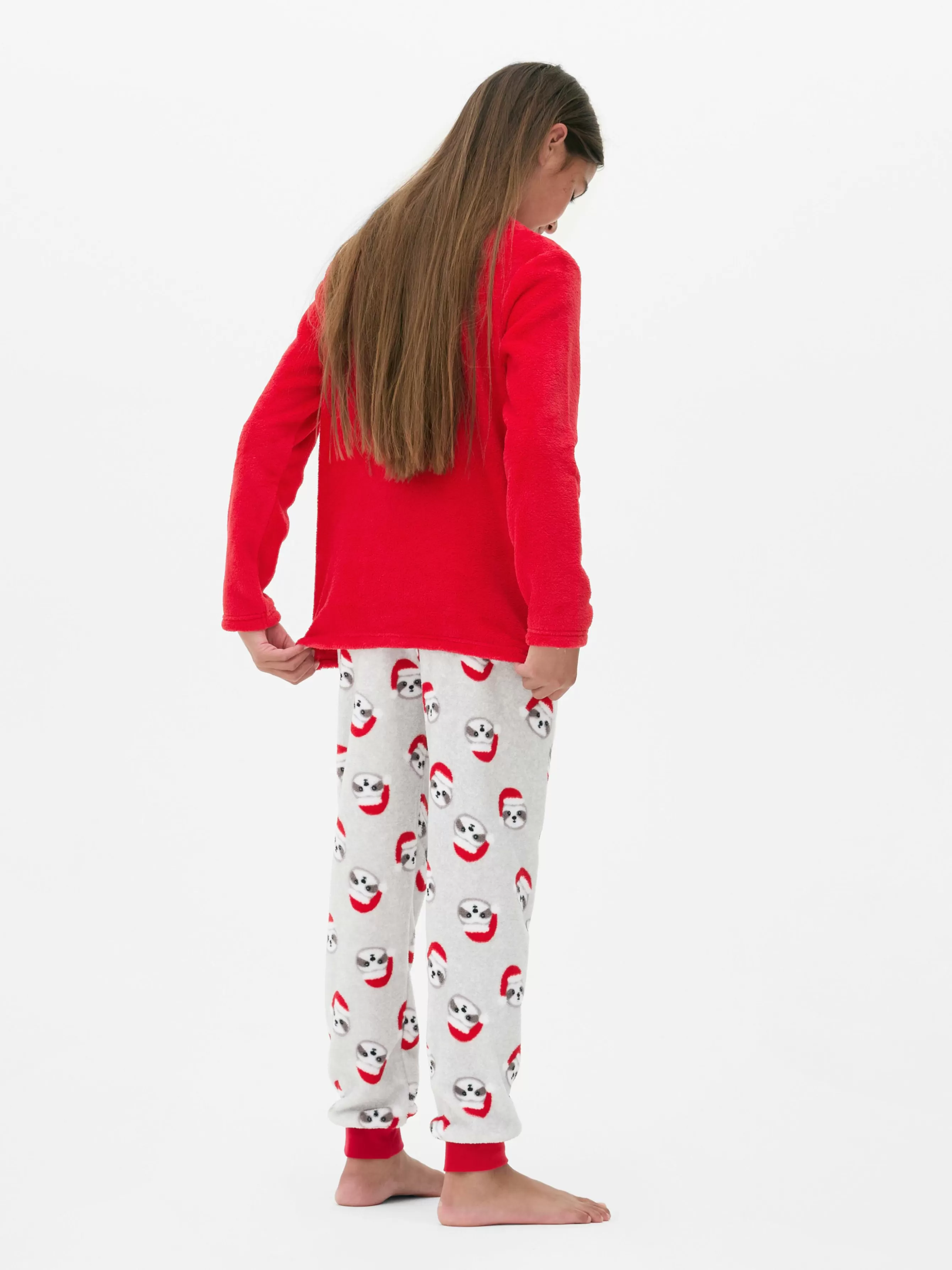 Primark Pijama Malha Polar Preguiça Natal