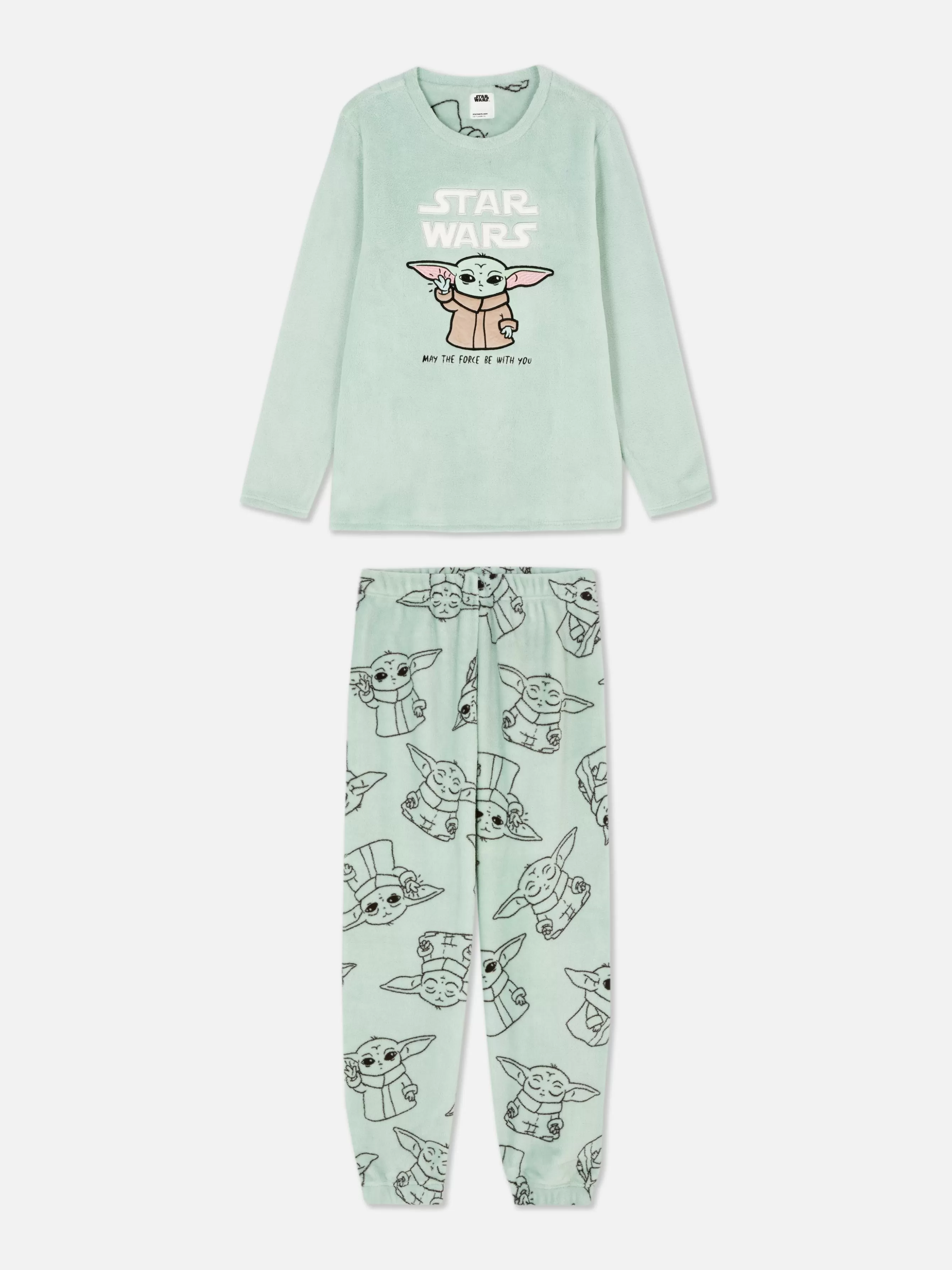 MULHER Primark Pijama Malha Polar Star Wars Baby Yoda