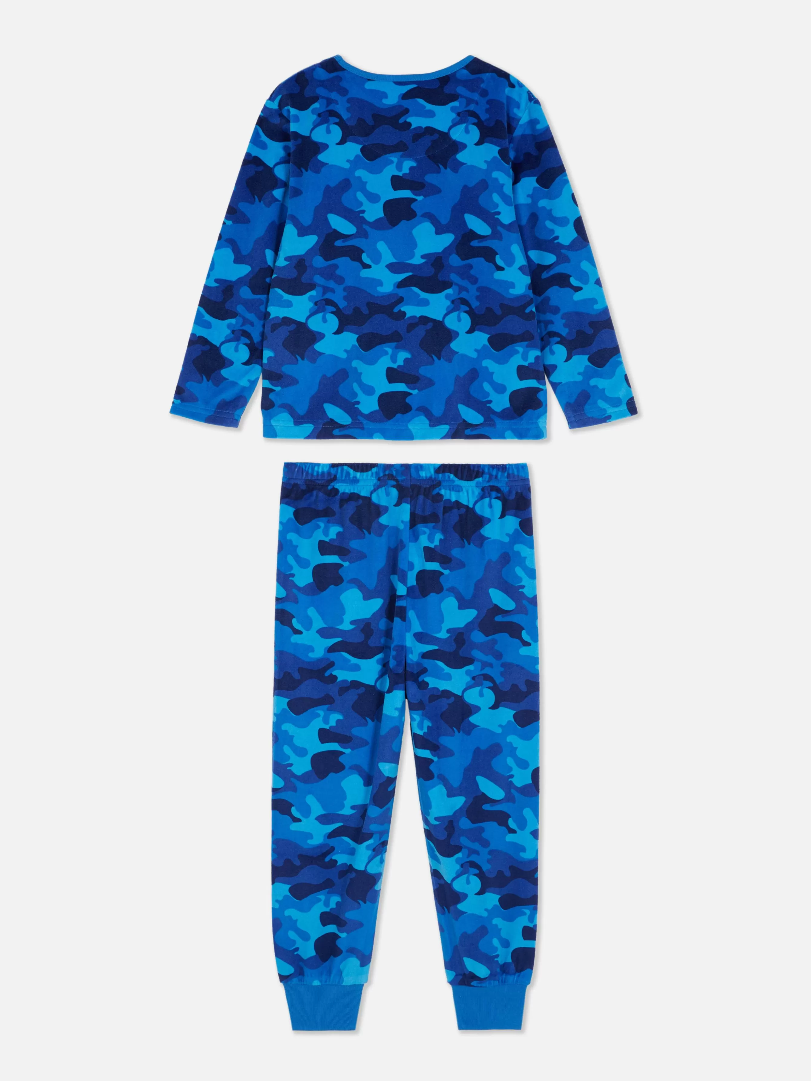 Primark Pijama Veludo Padrão Camuflado