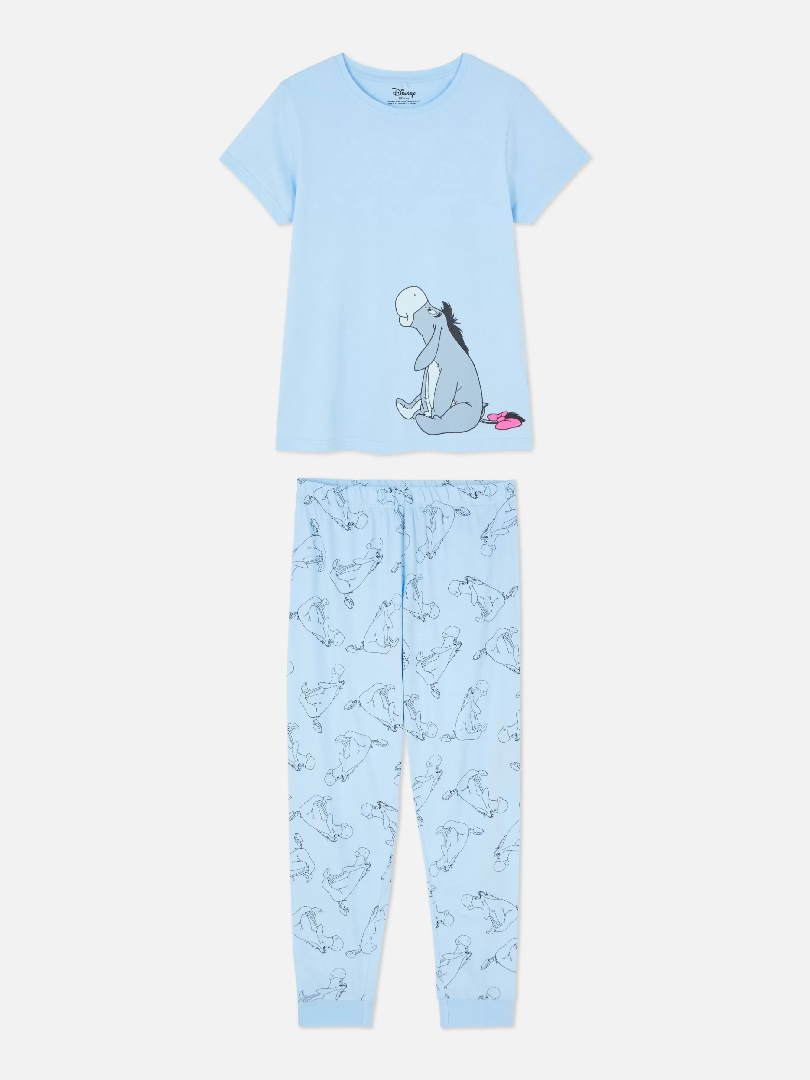 MULHER Primark Pijamas T-shirt Personagens Disney