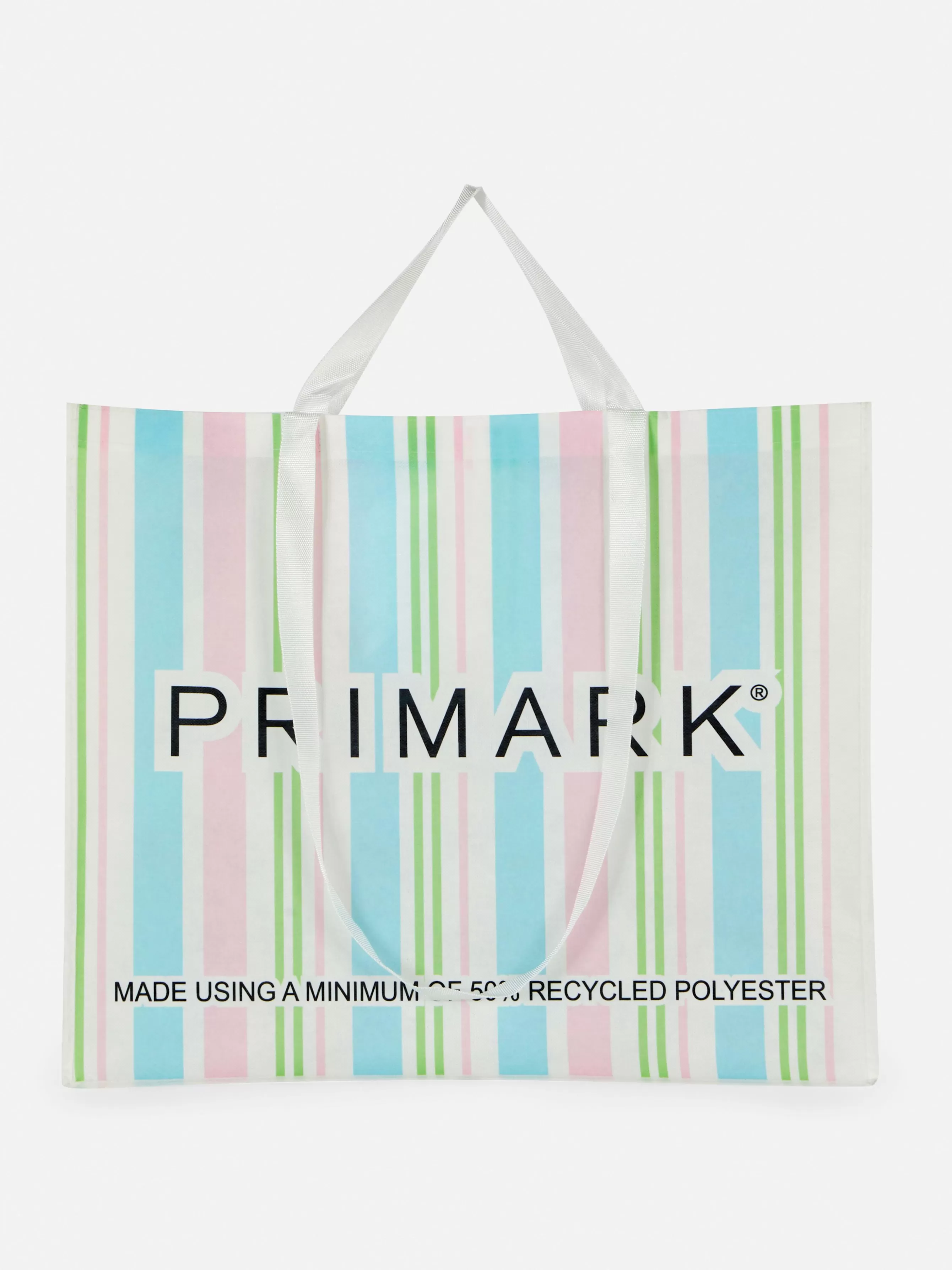 MULHER Primark Saco Compras XL Estampado Riscas