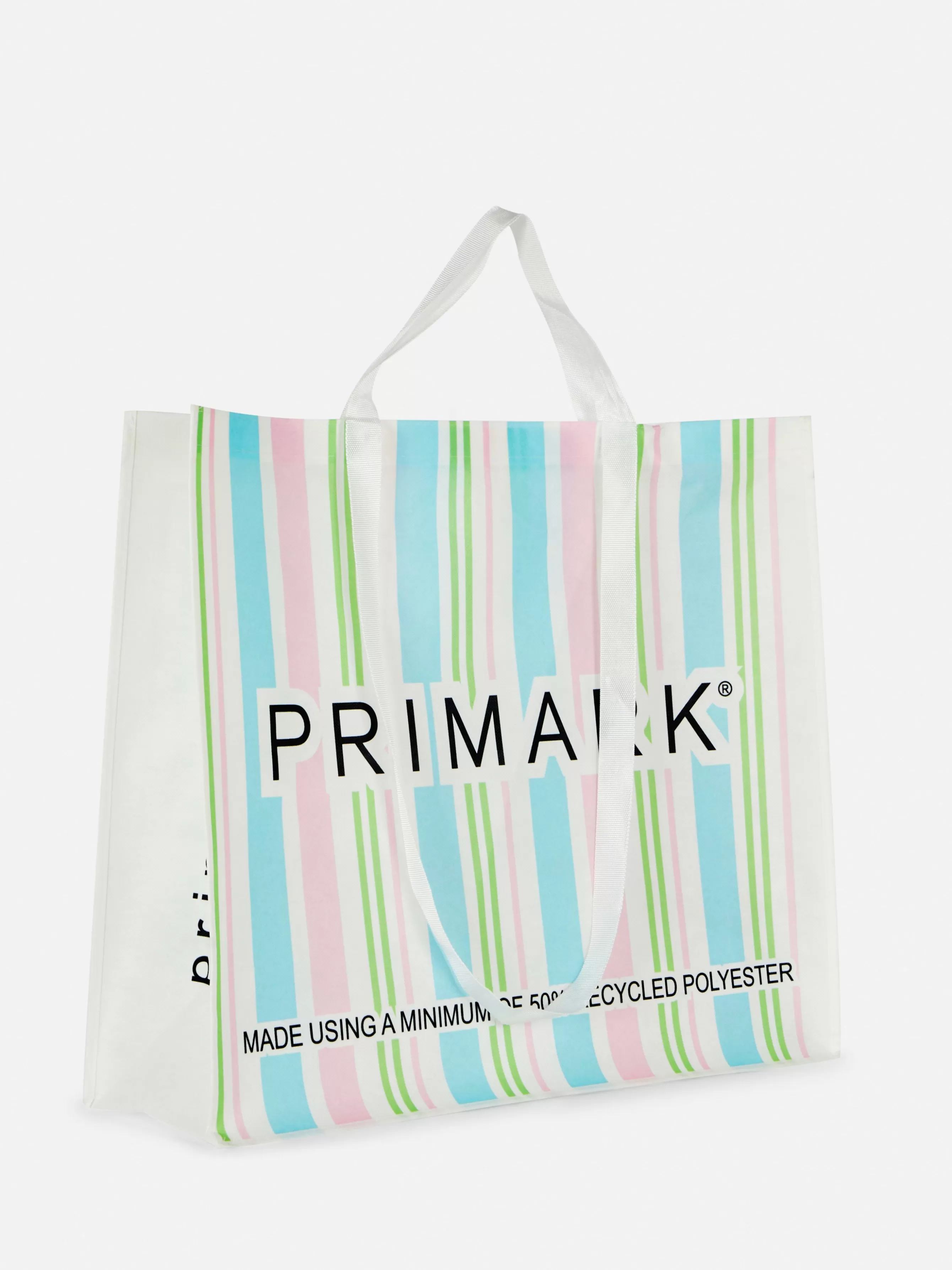 MULHER Primark Saco Compras XL Estampado Riscas