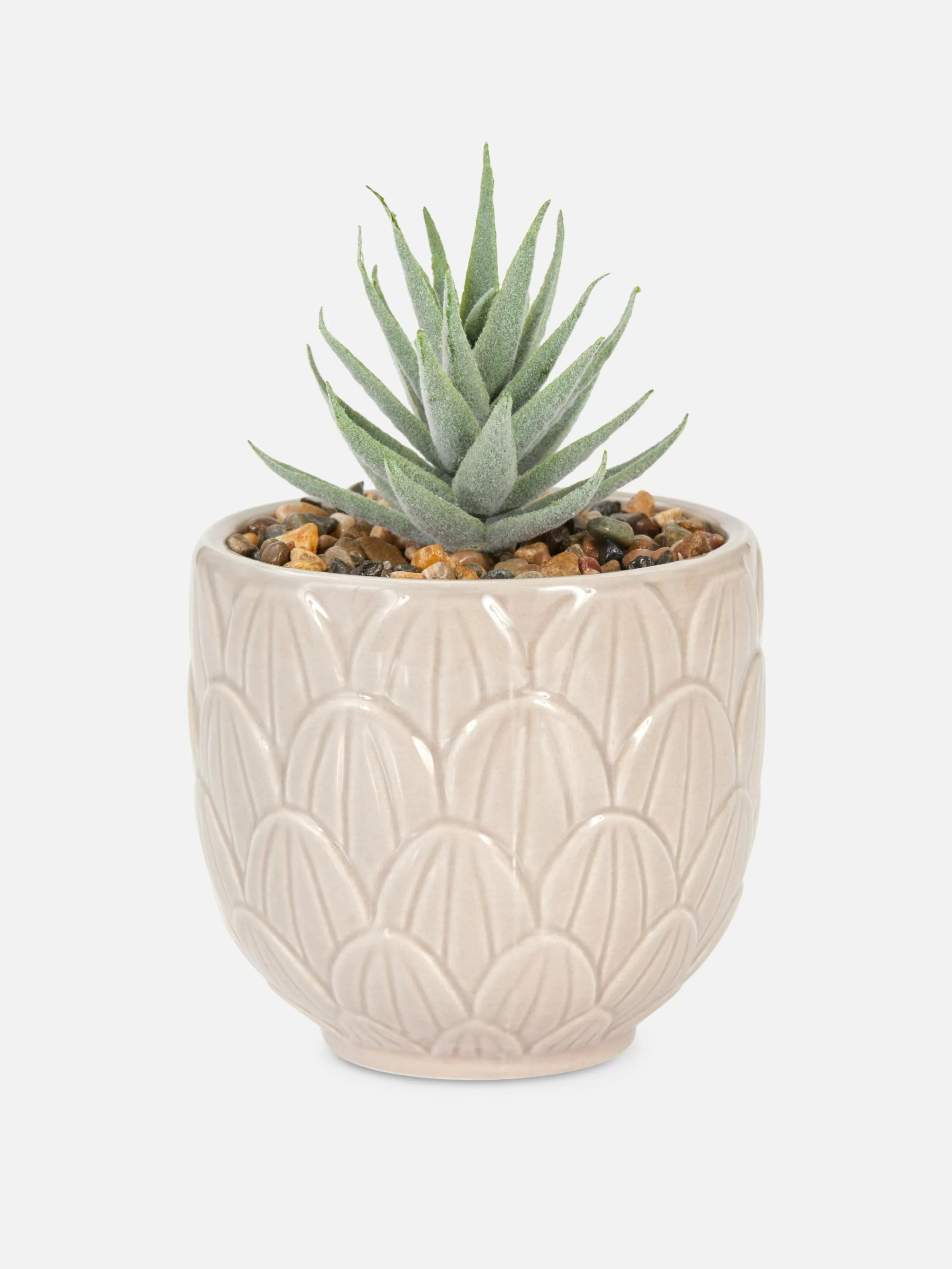 Primark Suculenta Artificial Vaso Forma Alcachofra
