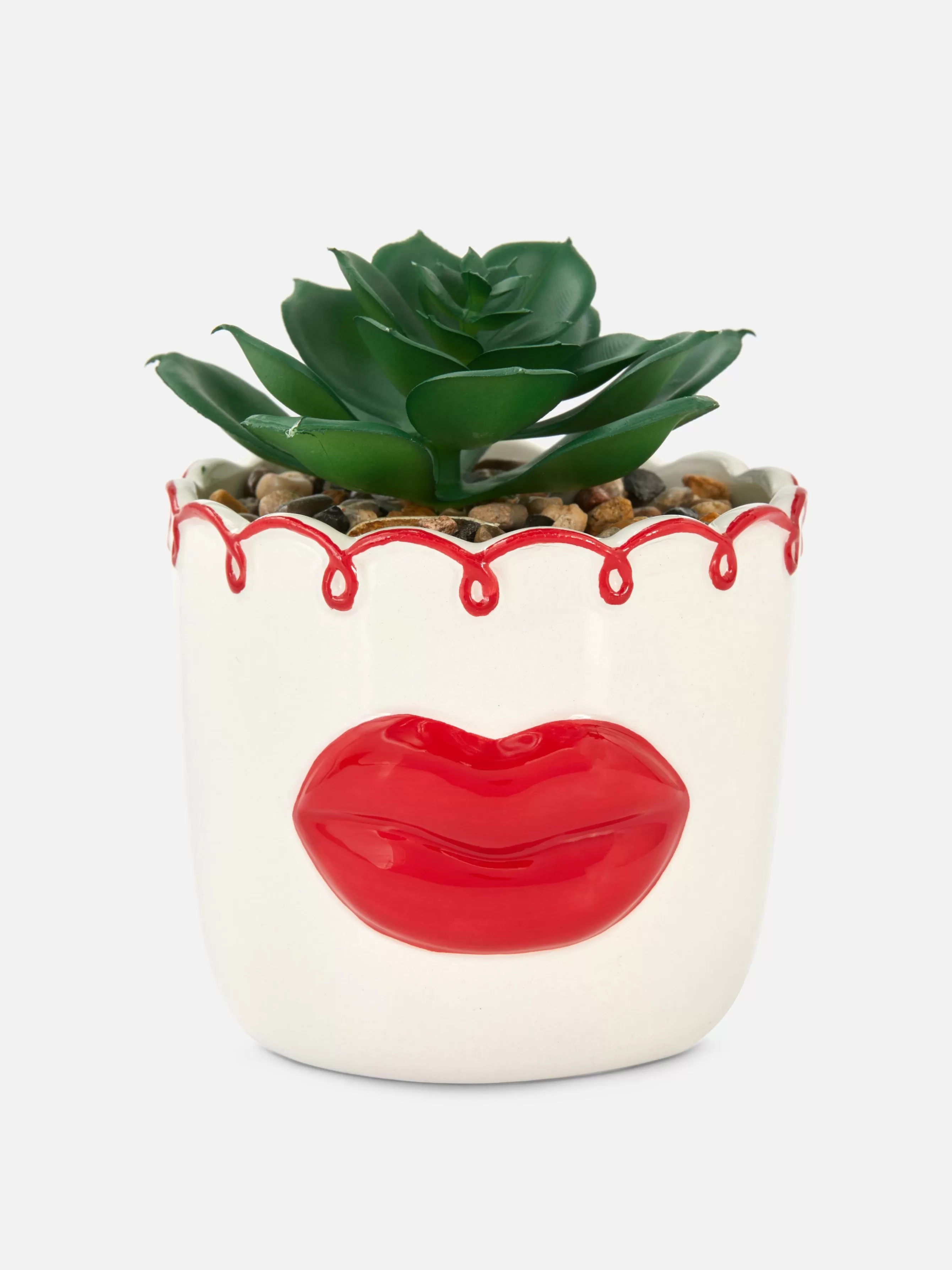 Primark Suculenta Artificial Vaso Lábios