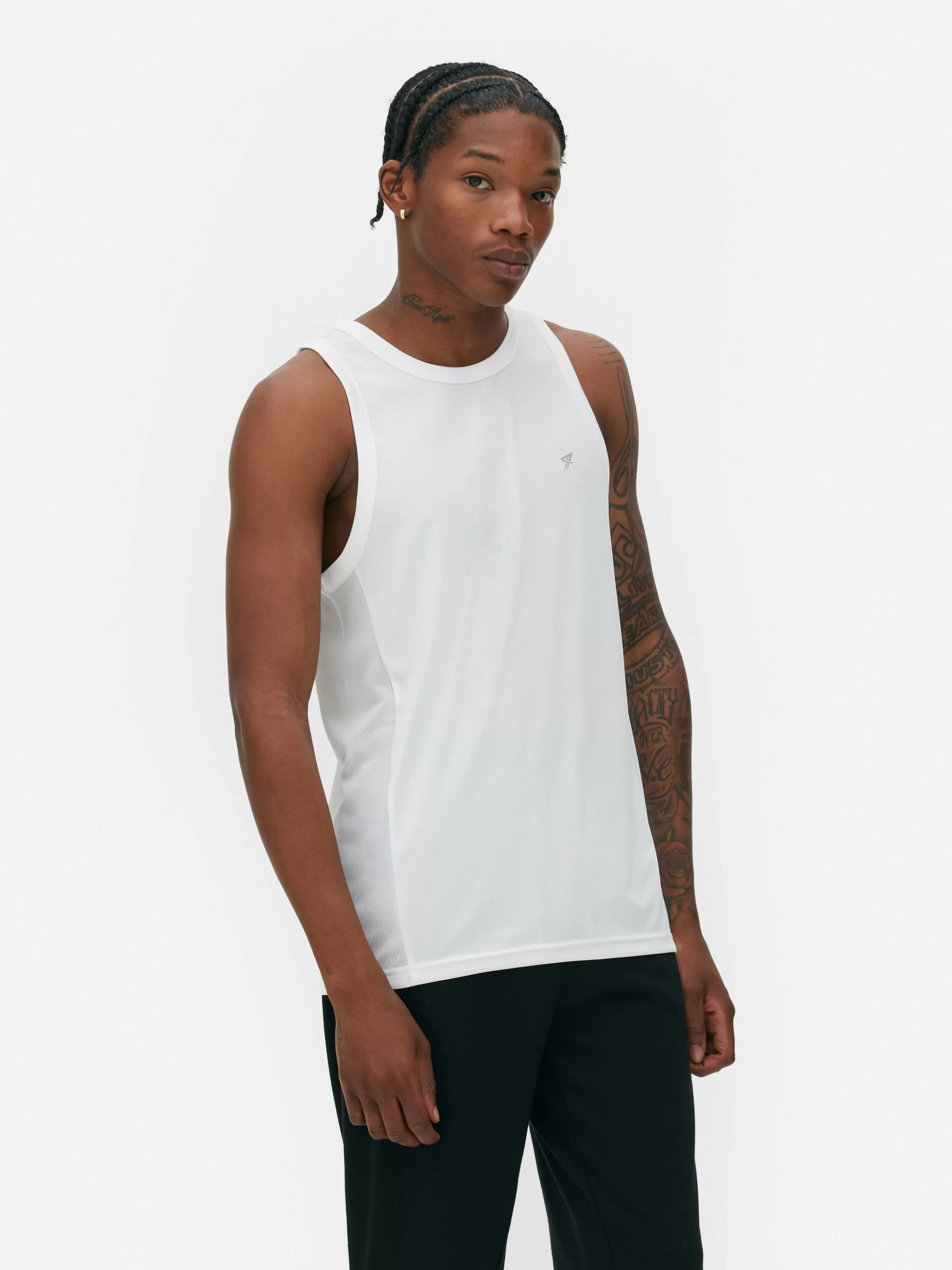 Primark Top S/ Mangas Desporto Gola Redonda