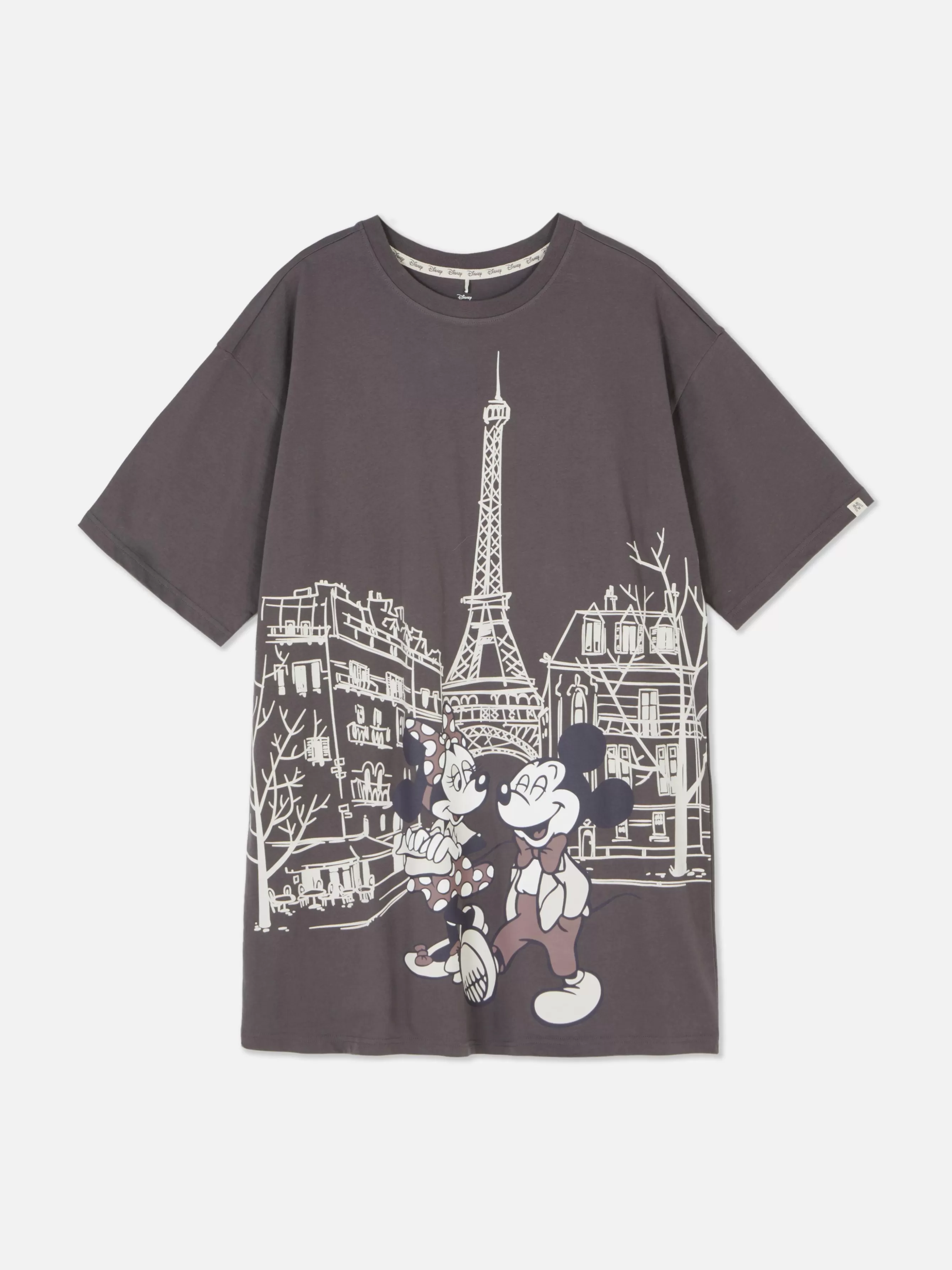 MULHER Primark T-shirt Dormir Disney Mickey Mouse E Minnie Mouse Paris
