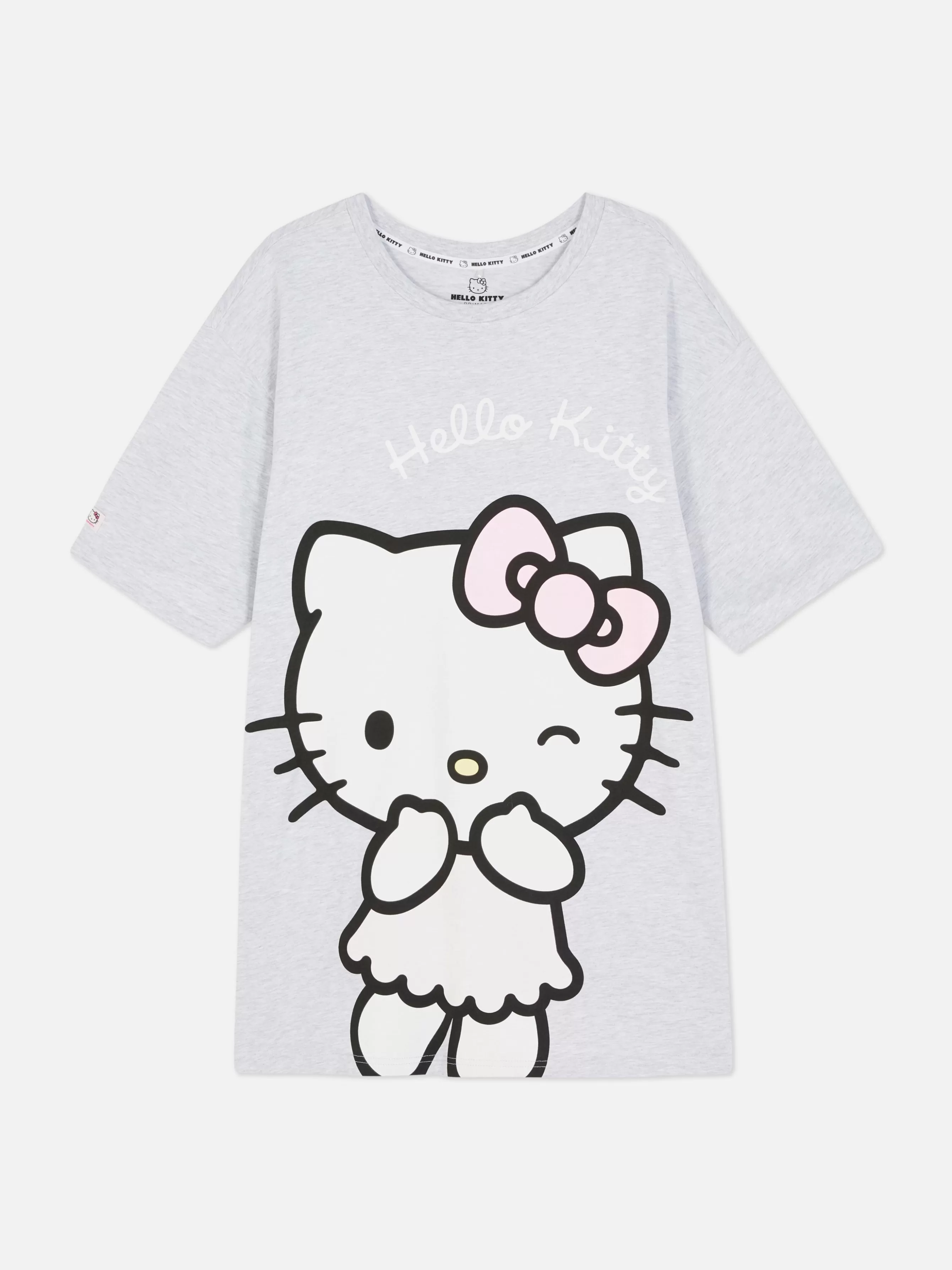 MULHER Primark T-shirt Dormir Larga Hello Kitty