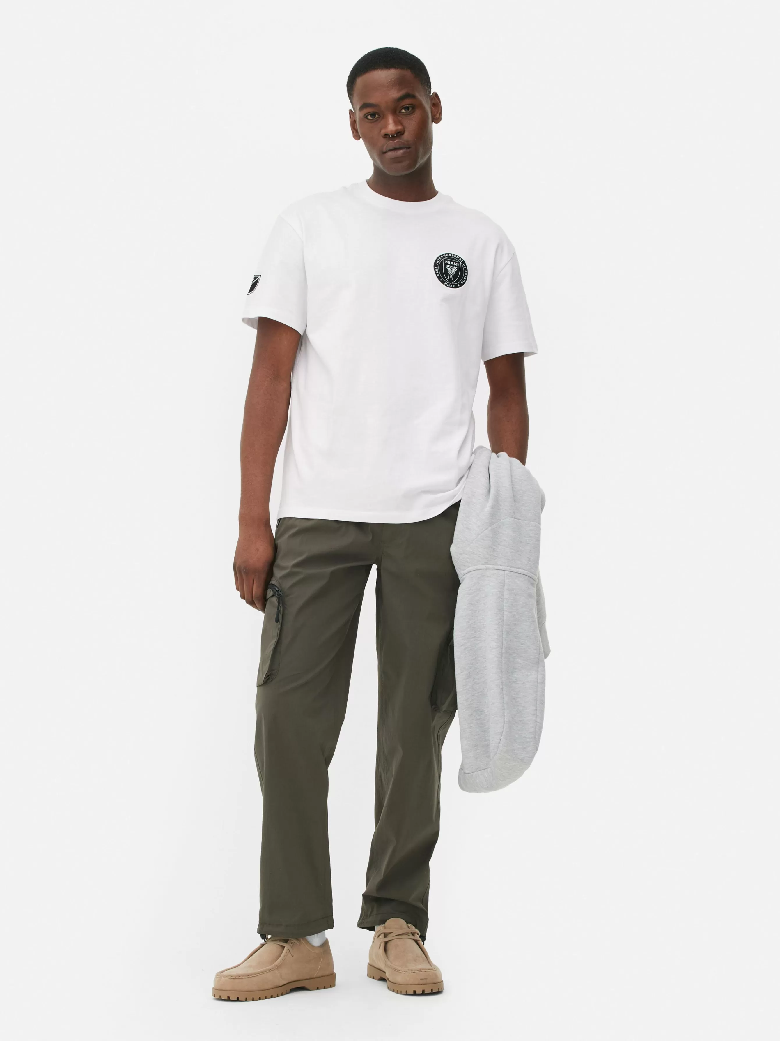 Primark T-shirt Estampado Logótipo Inter Miami CF