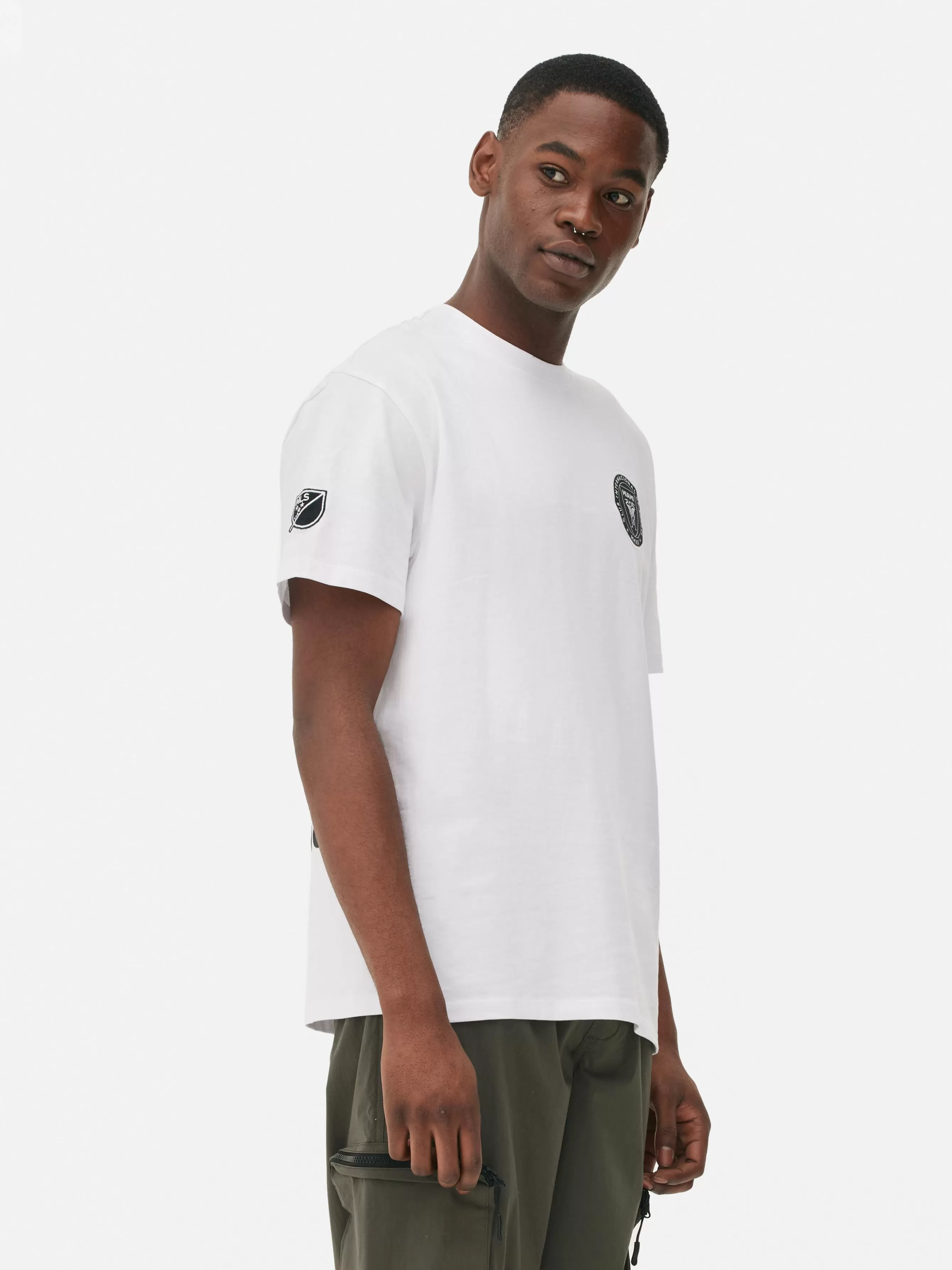 Primark T-shirt Estampado Logótipo Inter Miami CF