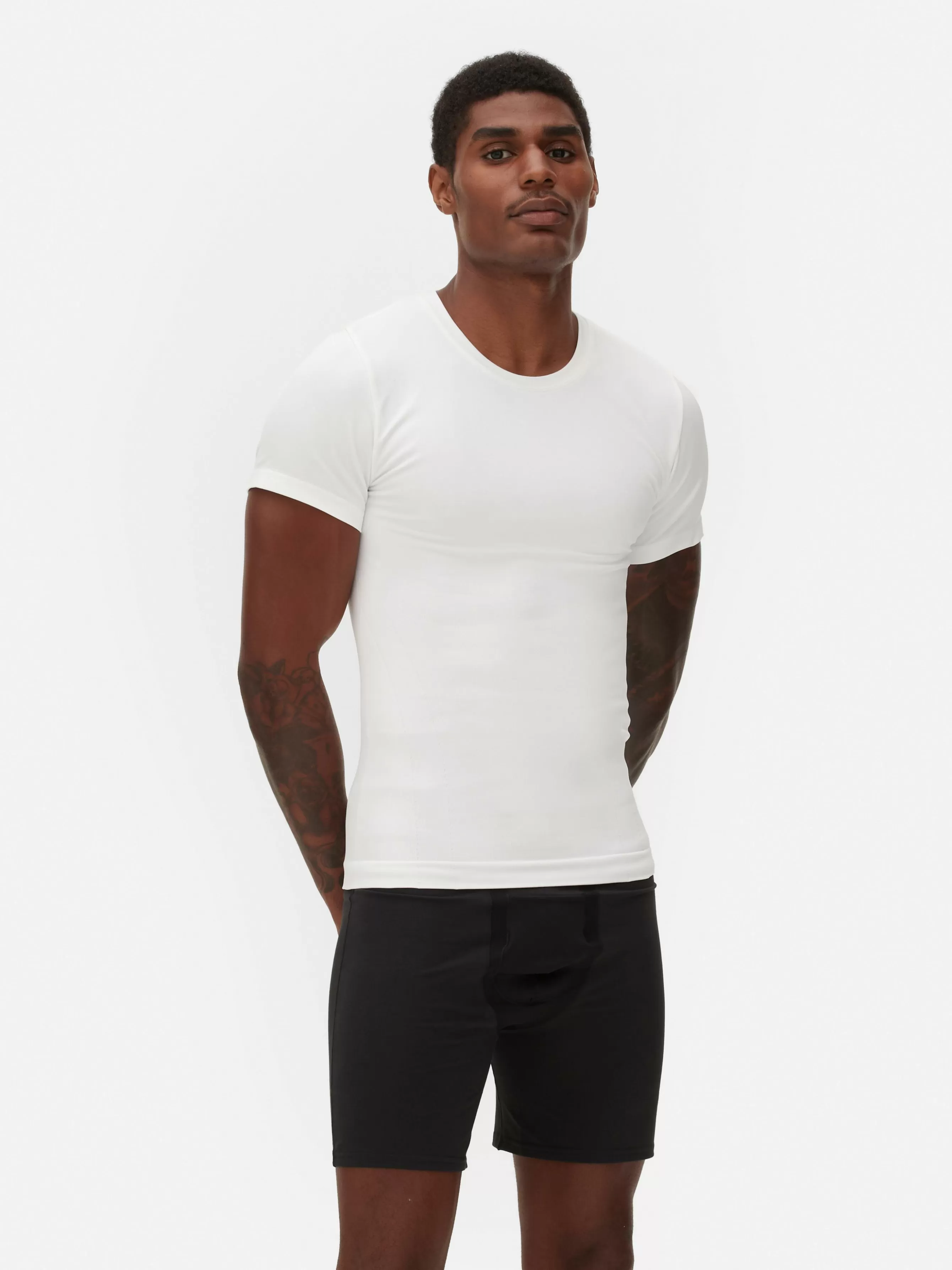 Primark T-shirt Gola Redonda Modeladora