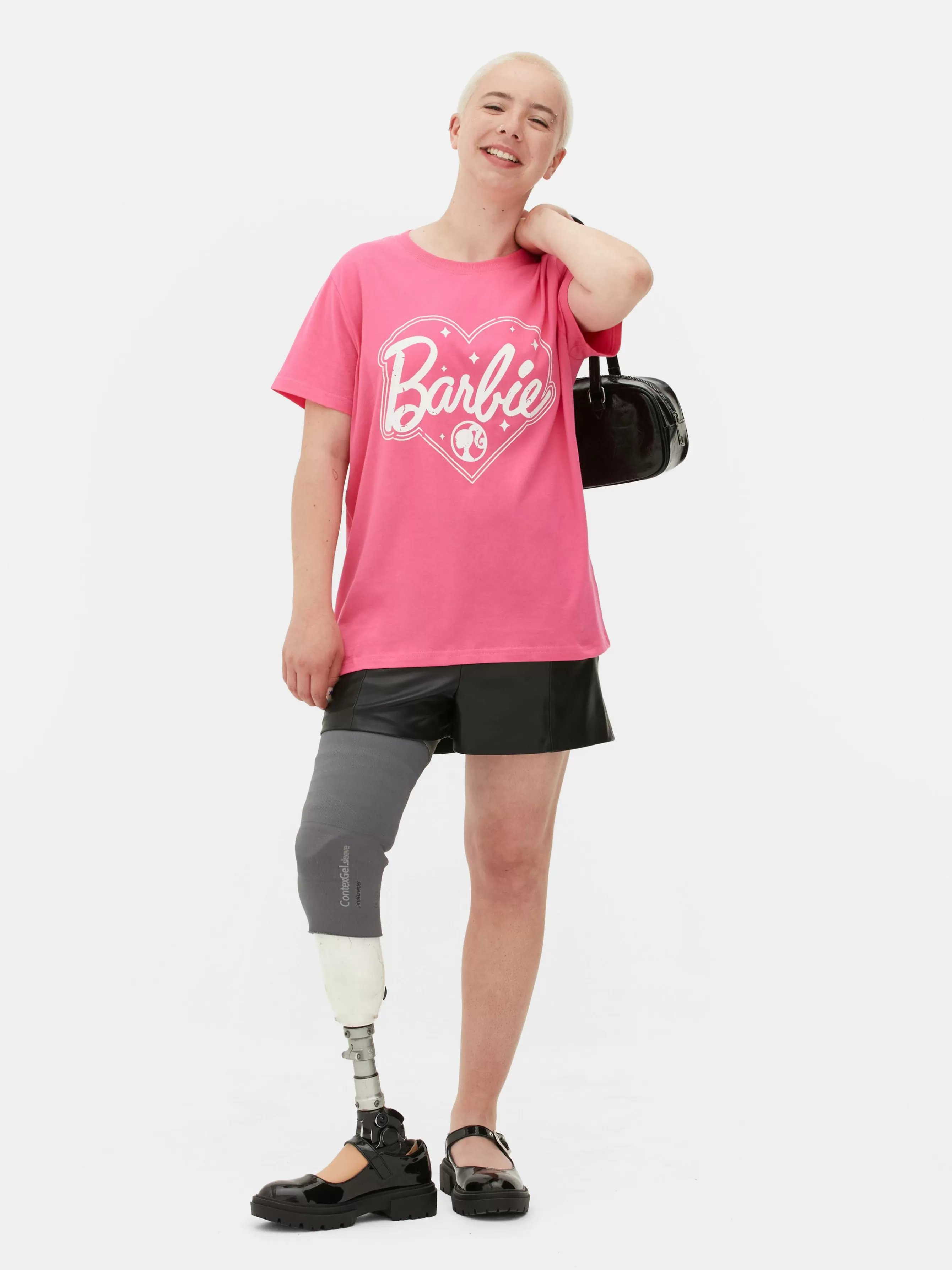 MULHER Primark T-shirt Gráfica Barbie